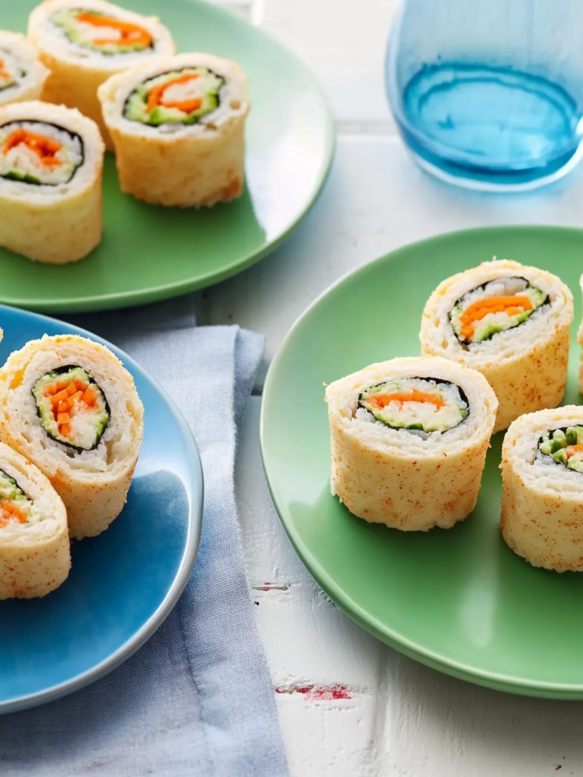 Bread Sushi Rolls