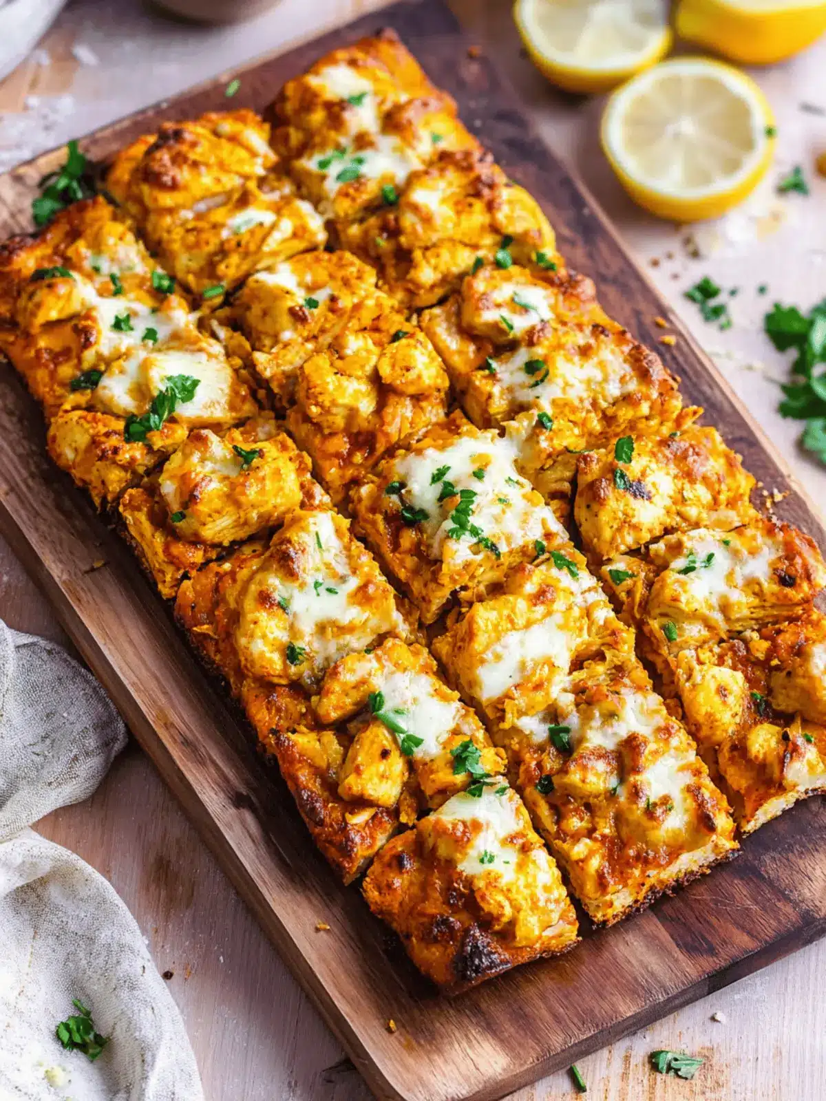 Tandoori Chicken Garlic Bread: Cheesy Comfort You ll Crave 2 Tandoori Chicken Garlic Bread