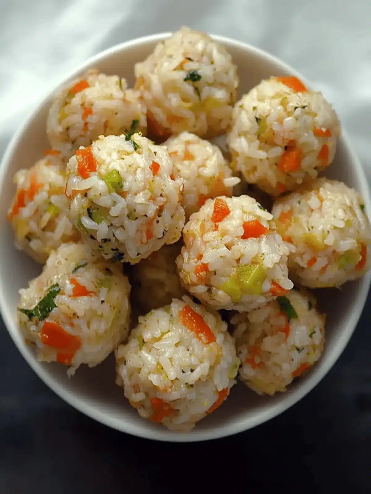Veggie Rice Balls