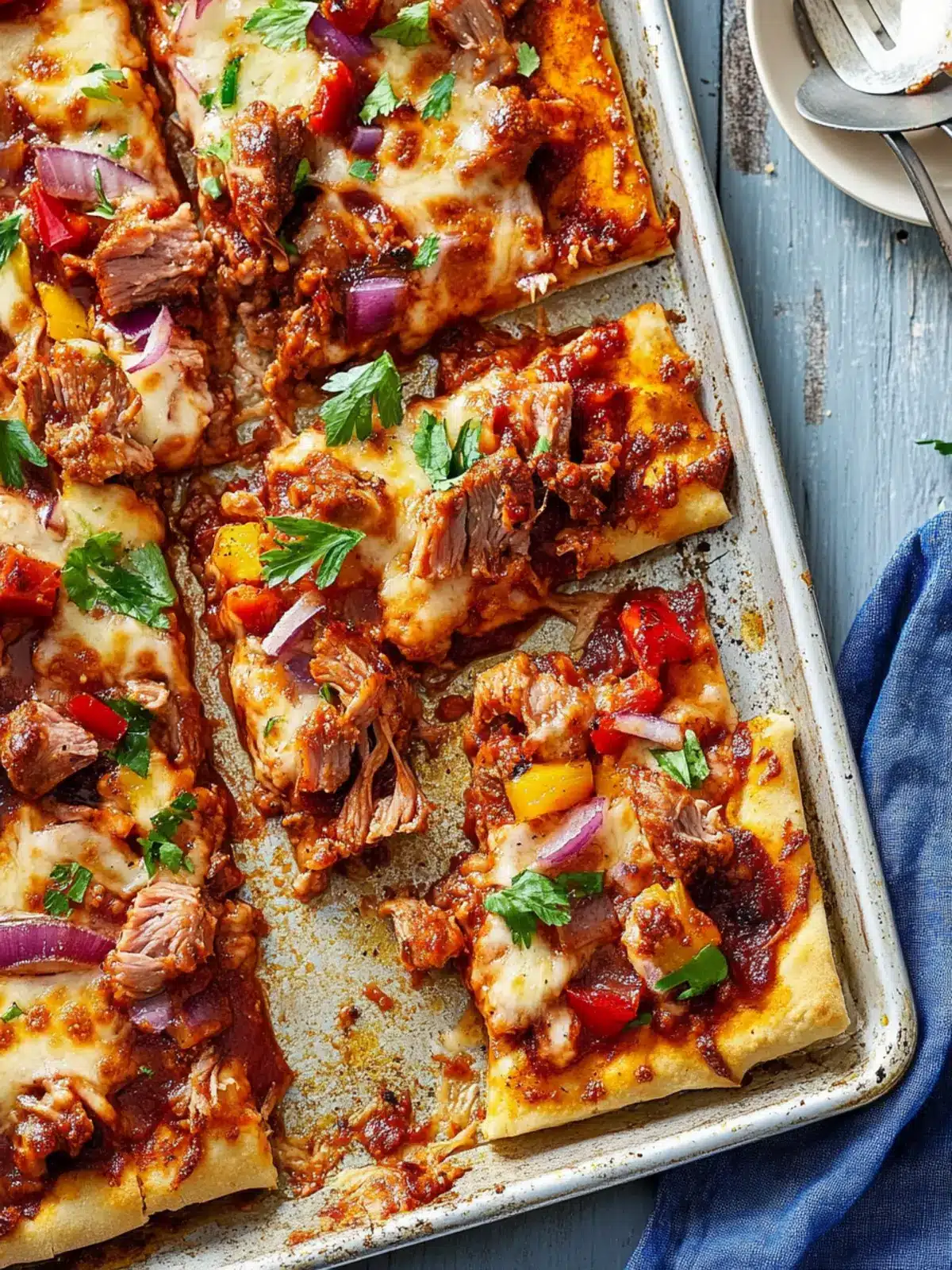 Irresistible BBQ Pork Sheet Pan Pizza for Easy Weeknight Feasts 2 BBQ Pork Sheet Pan Pizza