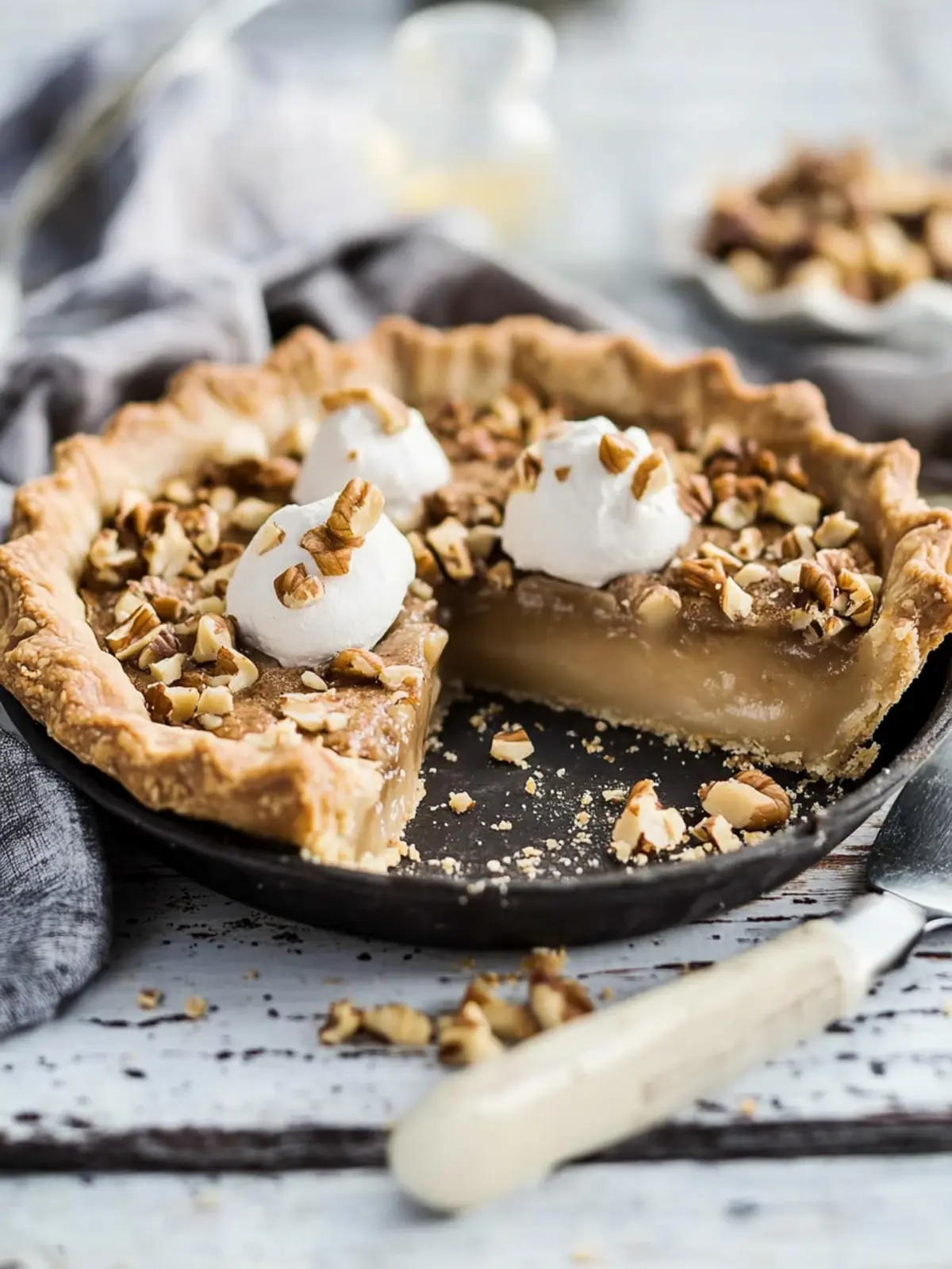 Chocolate Walnut Pie