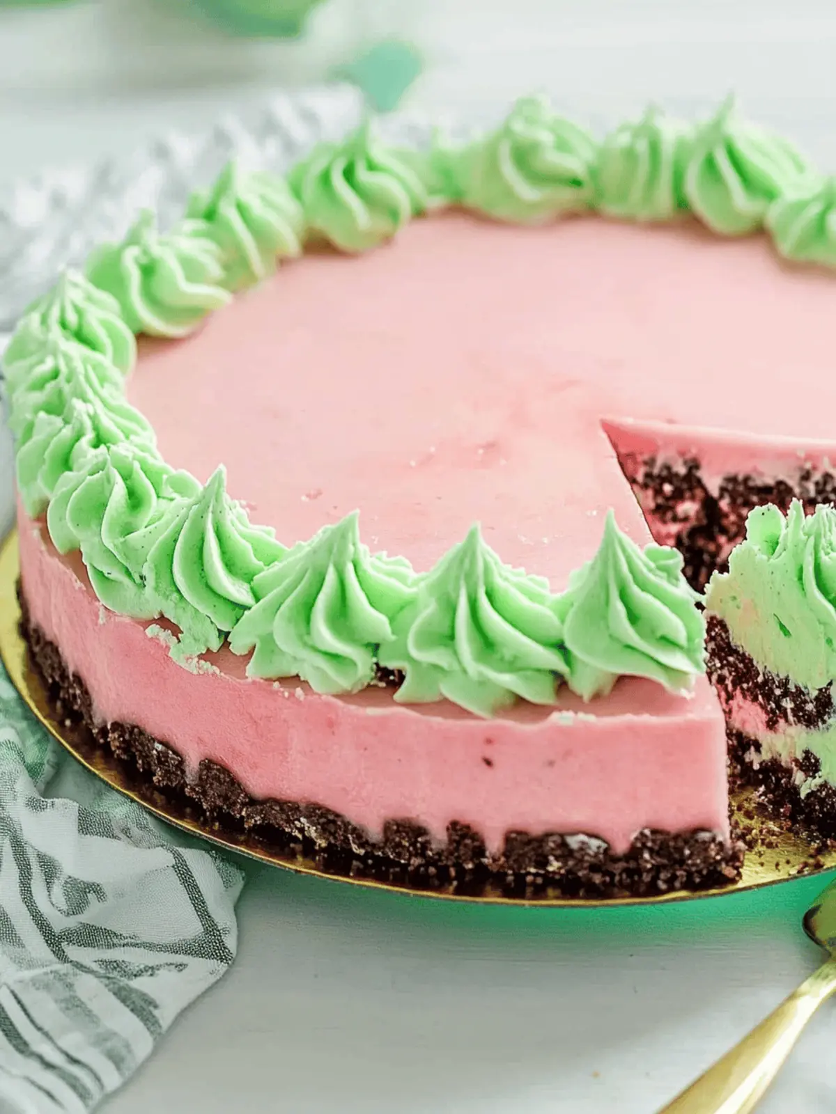 Watermelon Cheesecake That's No-Bake and Perfect for Summer 2 Watermelon Cheesecake