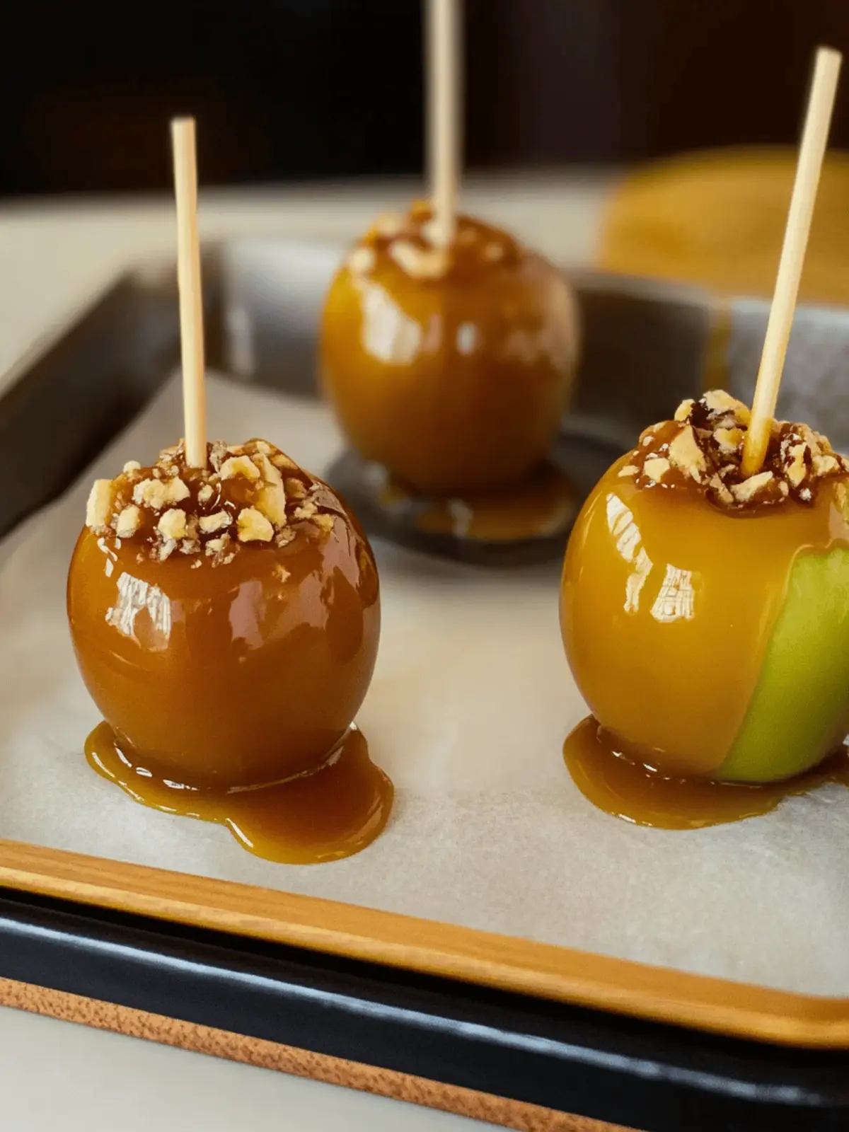 Homemade Caramel Candy Apples
