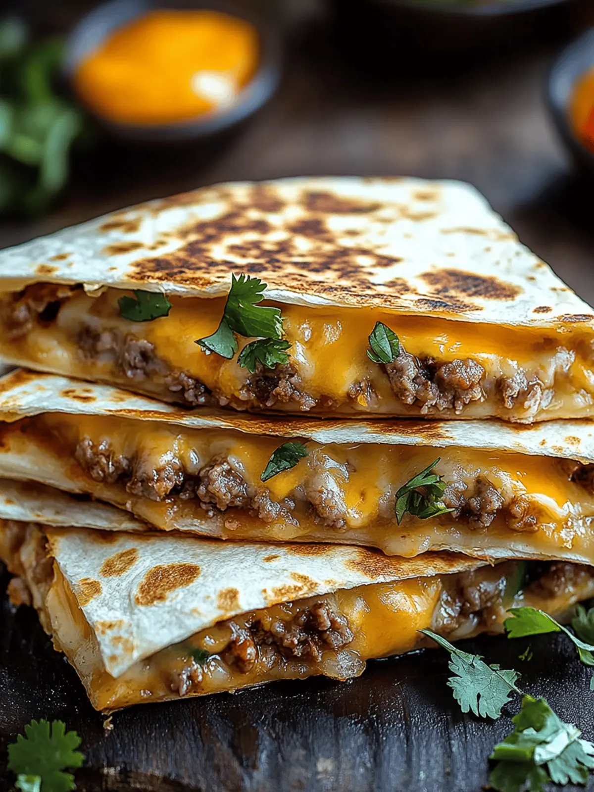 Smashburger Quesadillas: Quick, Cheesy Comfort Food Magic 3 Smashburger Quesadillas