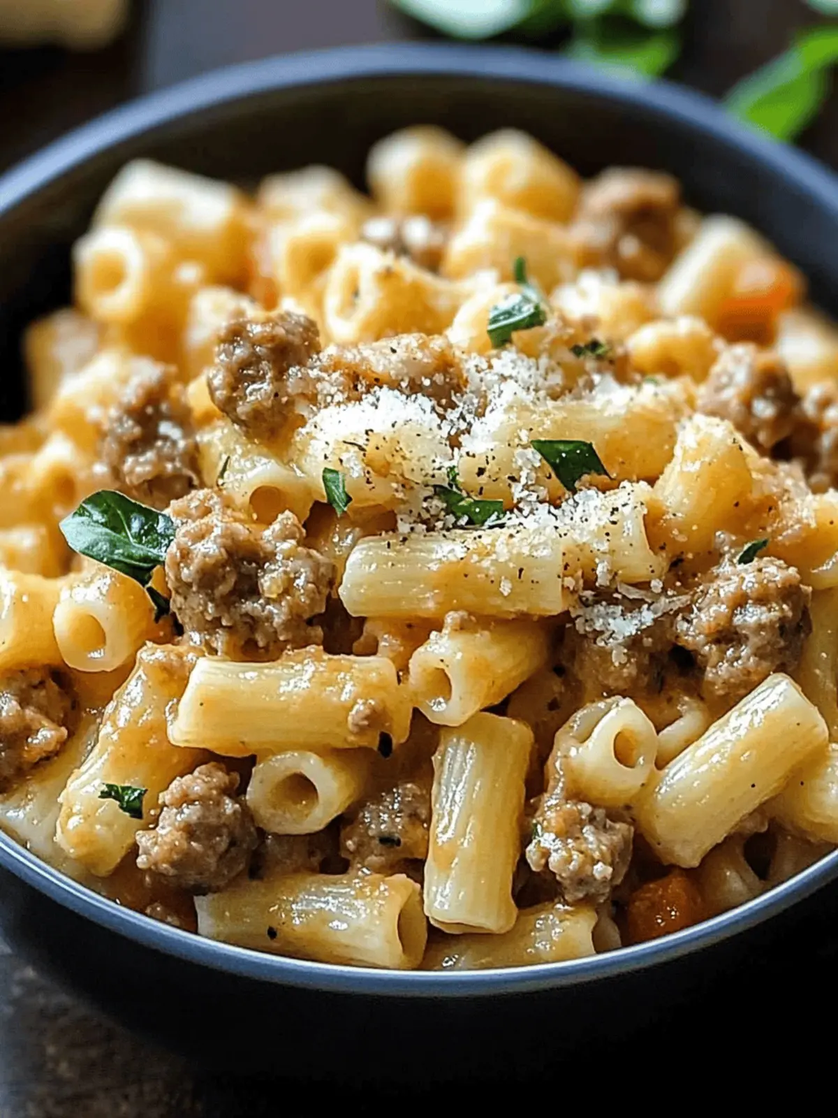 Creamy Marry Me Ditalini Sausage Pasta
