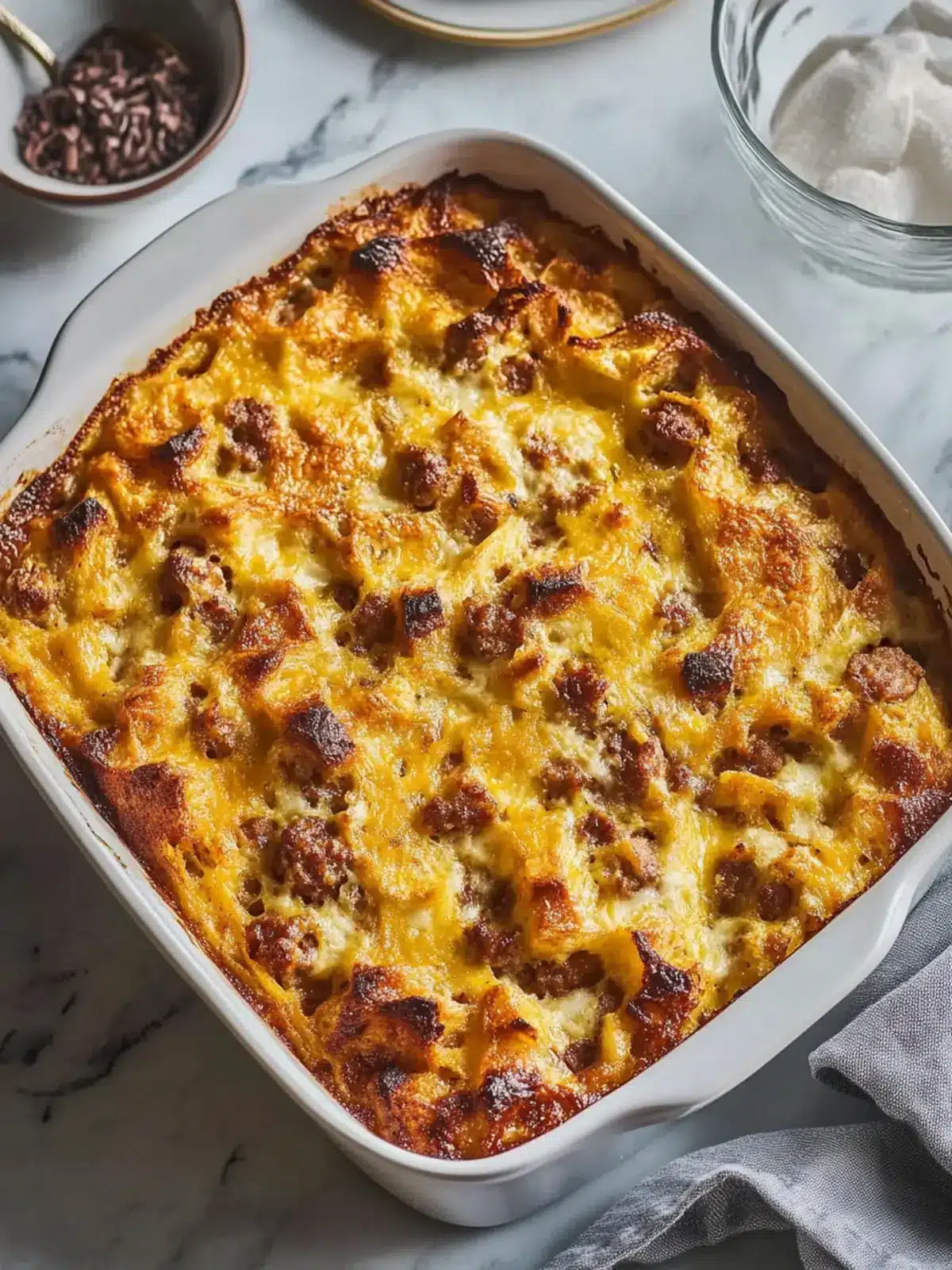 Ultimate Sausage Breakfast Casserole Recipe for Lazy Mornings 2 Sausage Breakfast Casserole Recipe