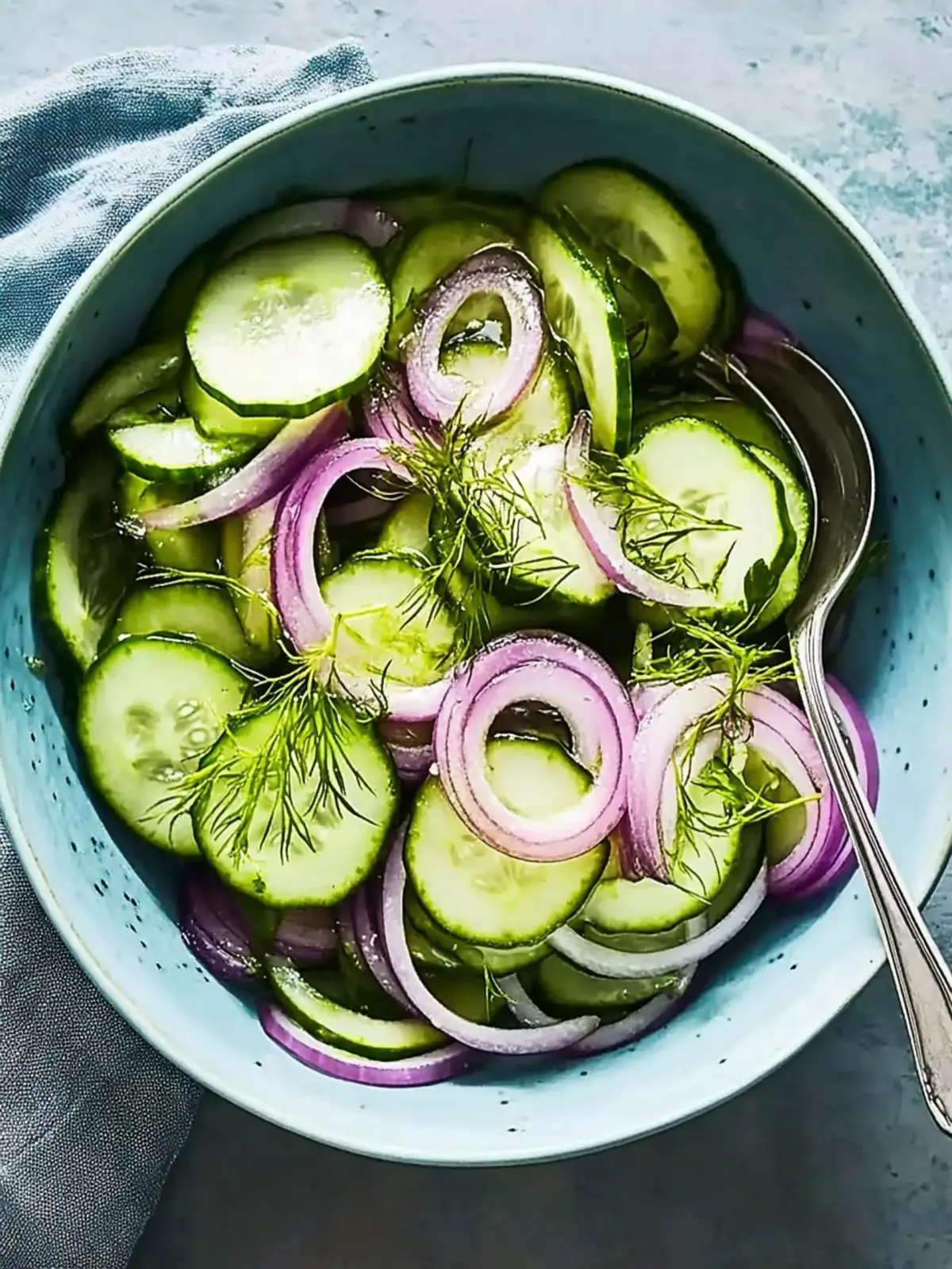 Crisp, Refreshing Cucumber Vinegar Salad for Ultimate Enjoyment 2 Cucumber Vinegar Salad