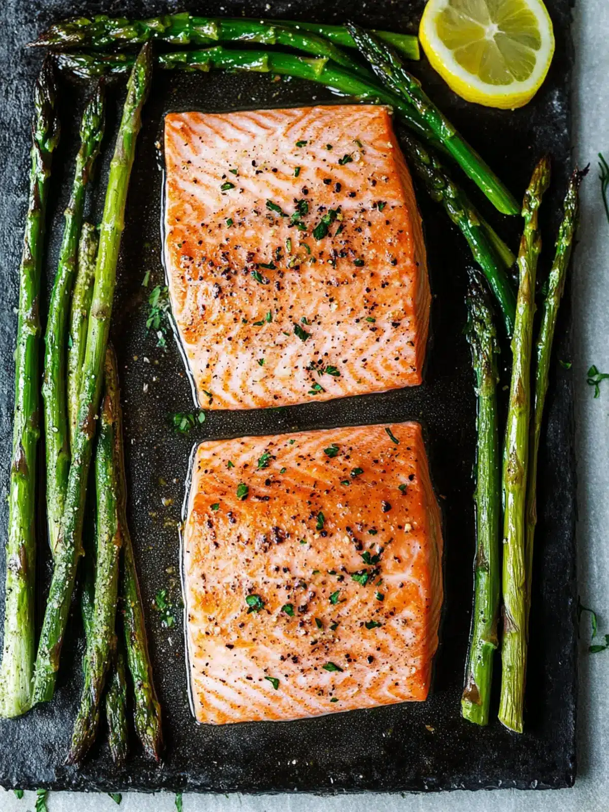 Salmon and Asparagus