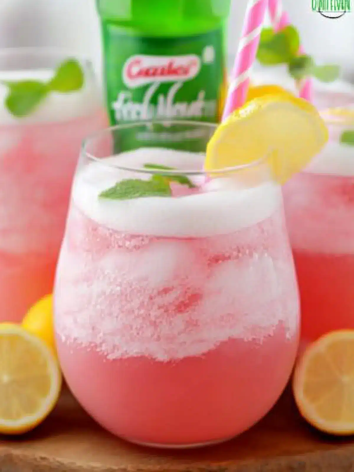 Raspberry Canada Dry Ginger Ale ® & 7UP ® Punch That Shines 3 Canada Dry Ginger Ale ® and 7UP ® Punch Recipes