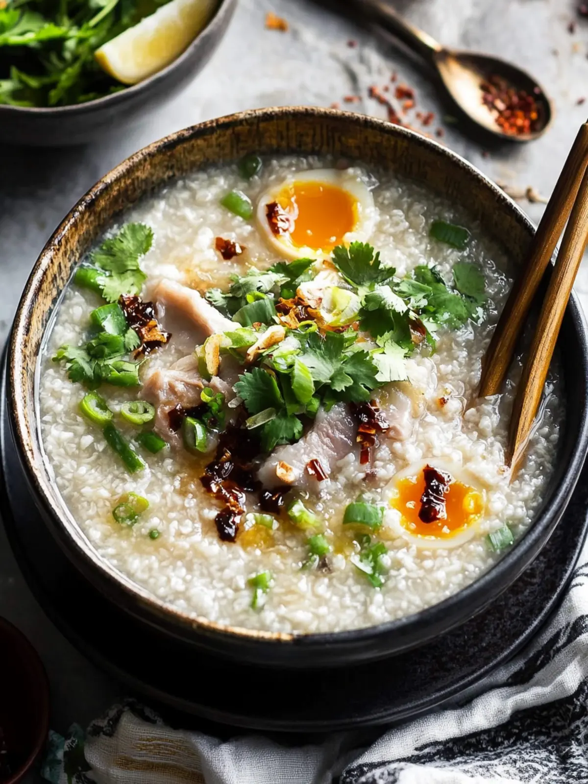 Savory Century Egg Congee With Pork for Ultimate Comfort 3 Century Egg Congee With Pork