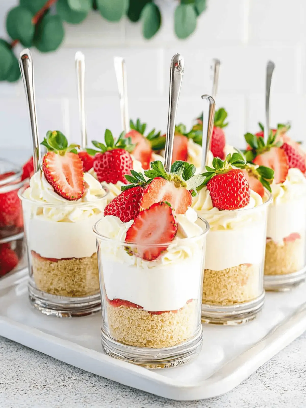 No-Bake Strawberry Cheesecake Parfaits That Impress Every Guest 4 No-Bake Strawberry Cheesecake Parfaits (Party Friendly)