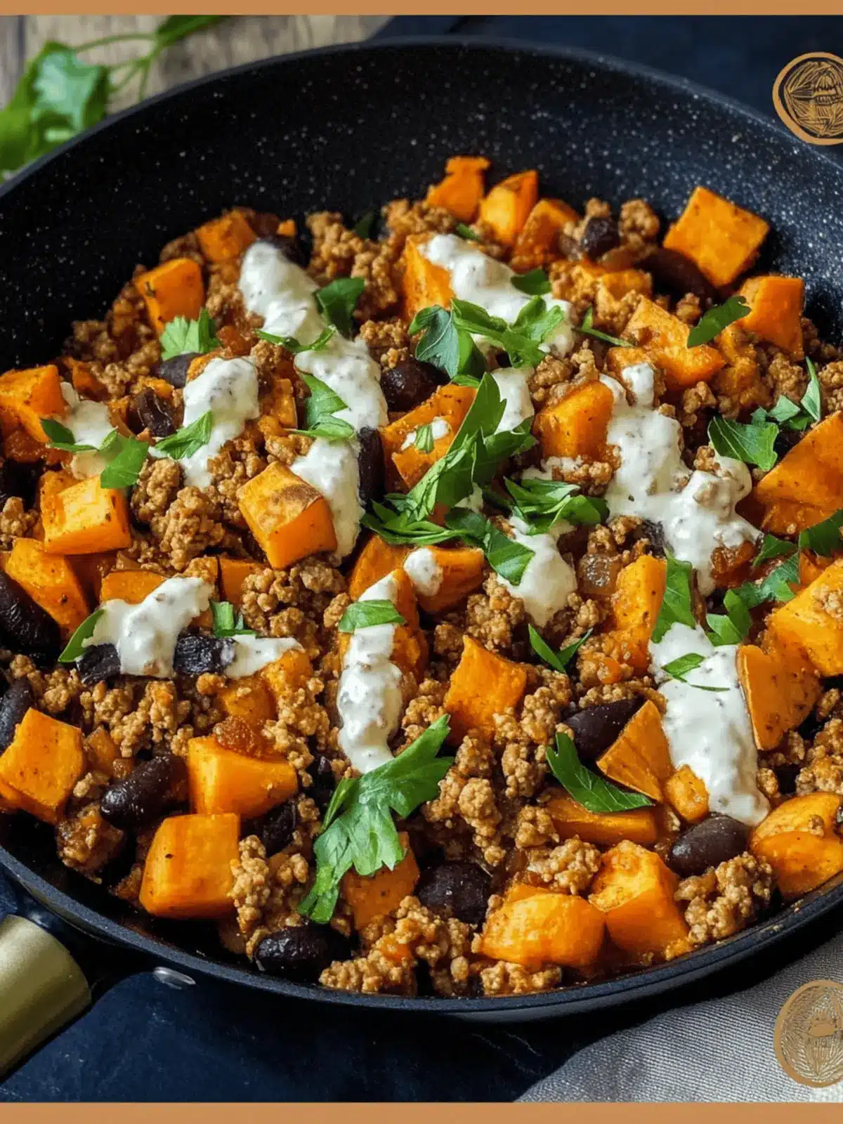 Ground Turkey and Sweet Potato Skillet Quick One-Pan Delight 4 Ground Turkey and Sweet Potato Skillet Easy One-Pan Dinner