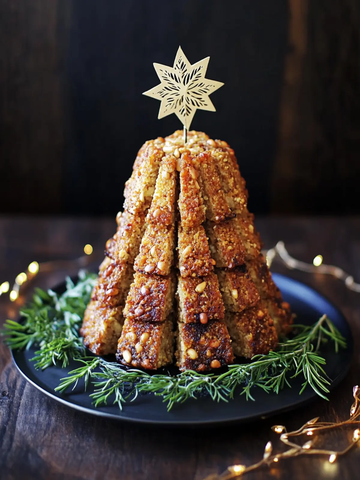 Cashew Nut Roast   Vegan Christmas Dinner