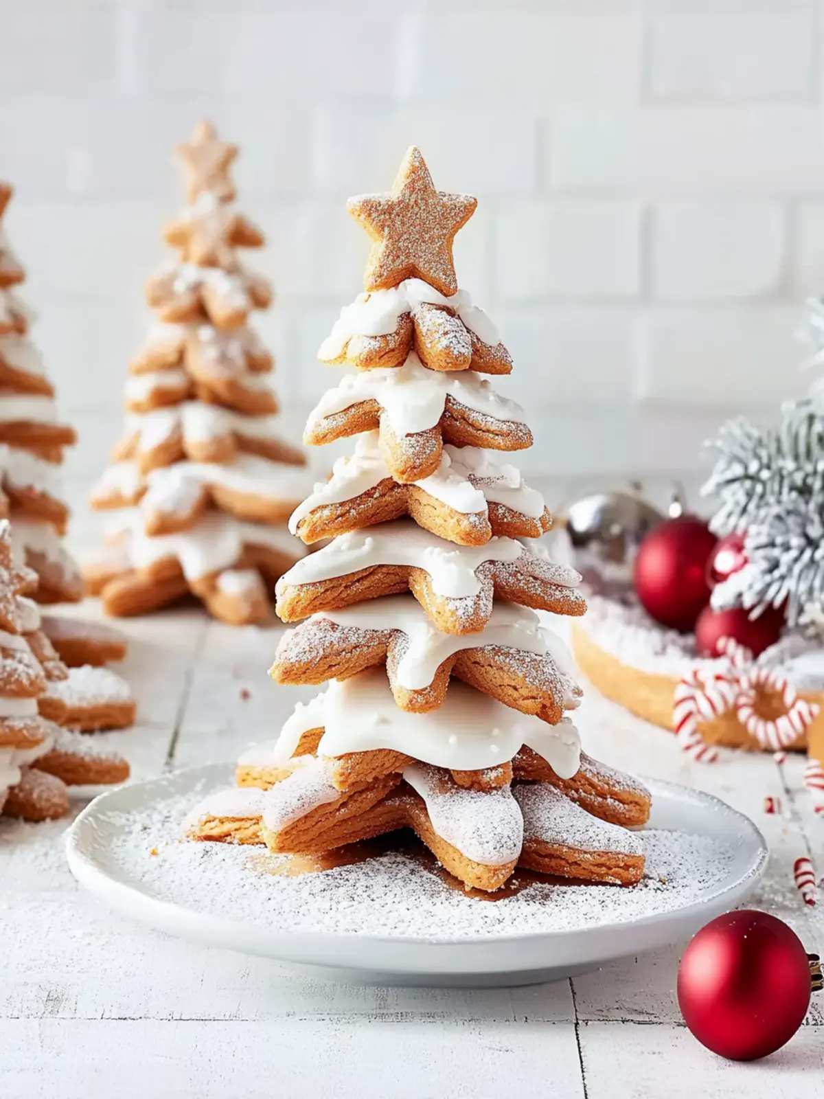 Gingerbread Star Trees