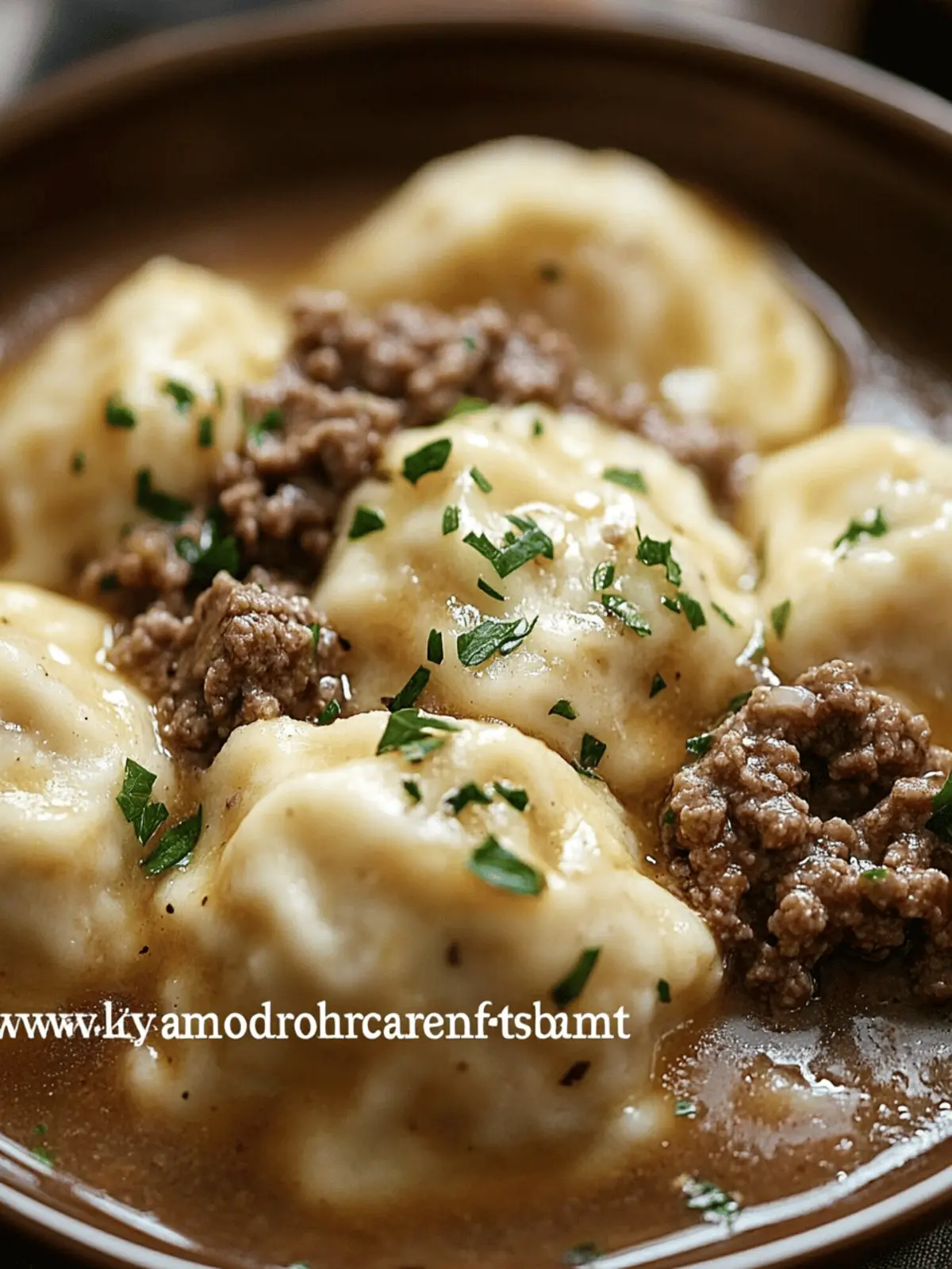 Ground Beef and Dumplings: A Cozy Family Favorite Meal 4 Ground Beef and Dumplings: A Cozy Family Favorite Meal