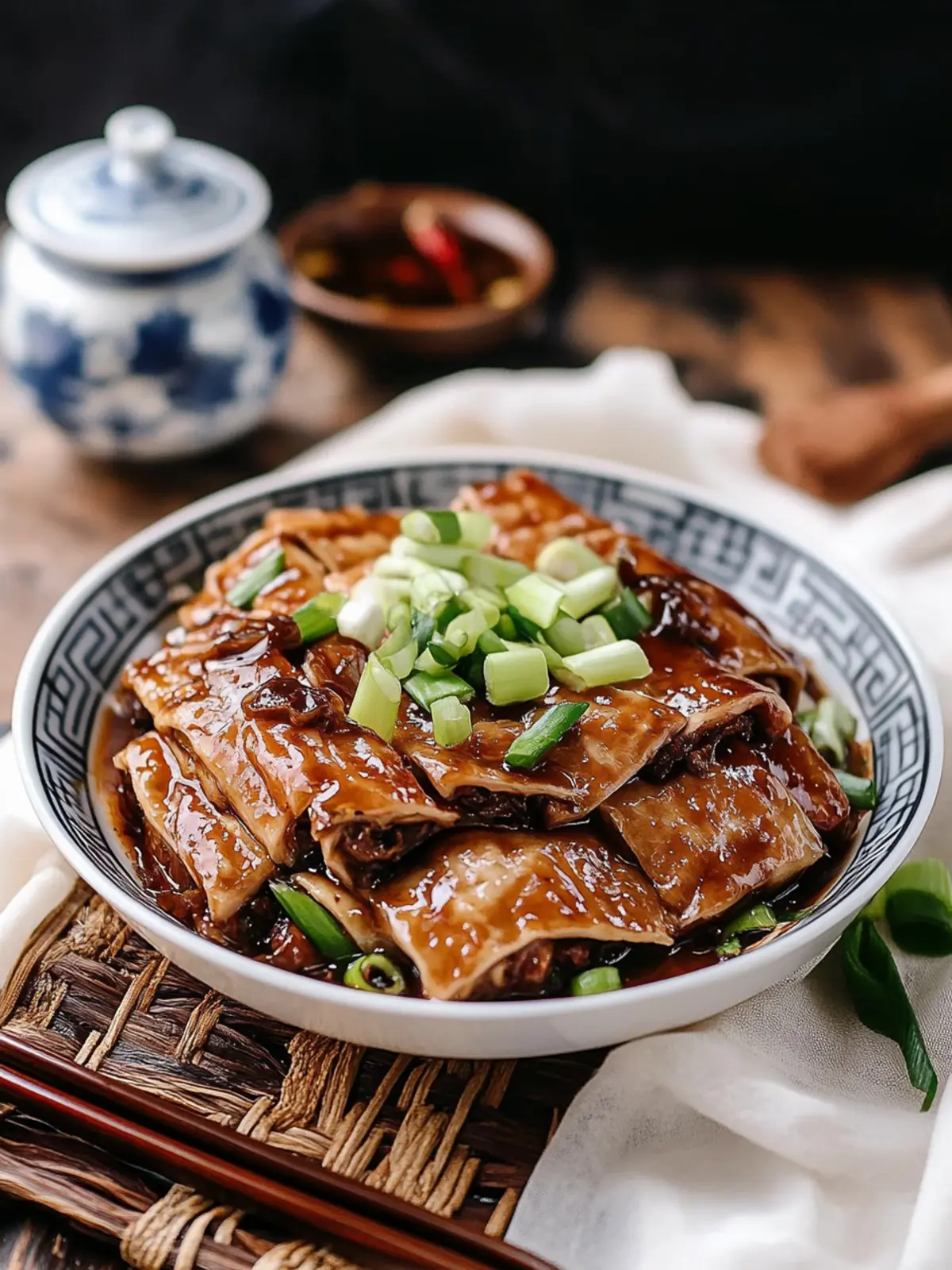 Master Chinese Vegetarian Duck (ç´ é¸) in 7 Simple Steps 4 Chinese Vegetarian Duck (ç´ é¸)