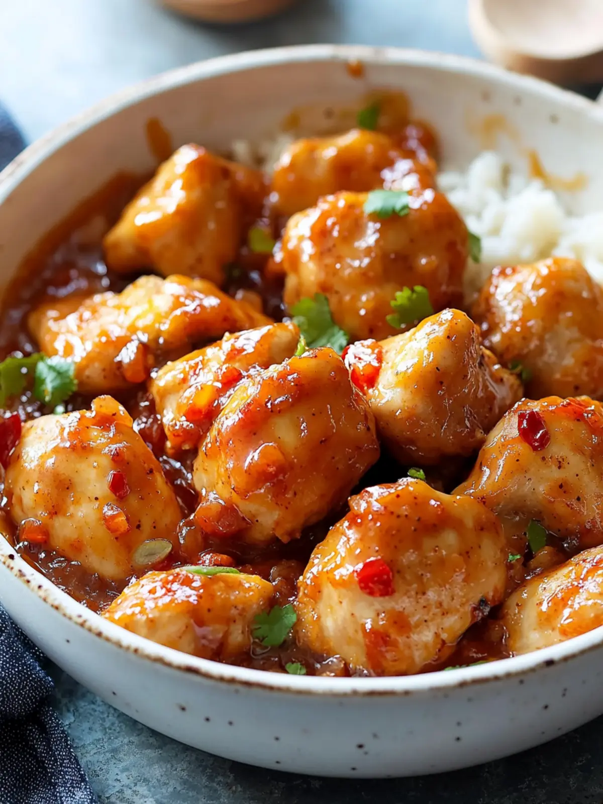 Honey Mustard Chilli Chicken