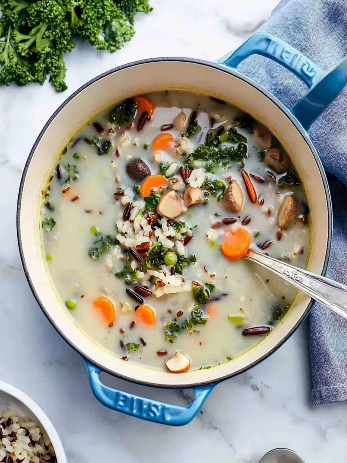 Creamy Wild Rice Soup for Cozy Nights at Home 3 Wild Rice Soup