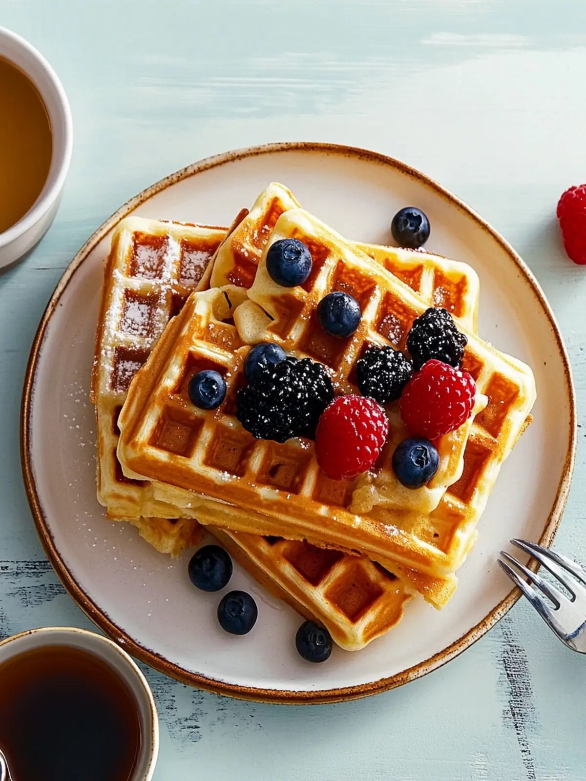 Ultimate Fluffy Buttermilk Waffles for Cozy Weekend Brunch 2 Buttermilk Waffles