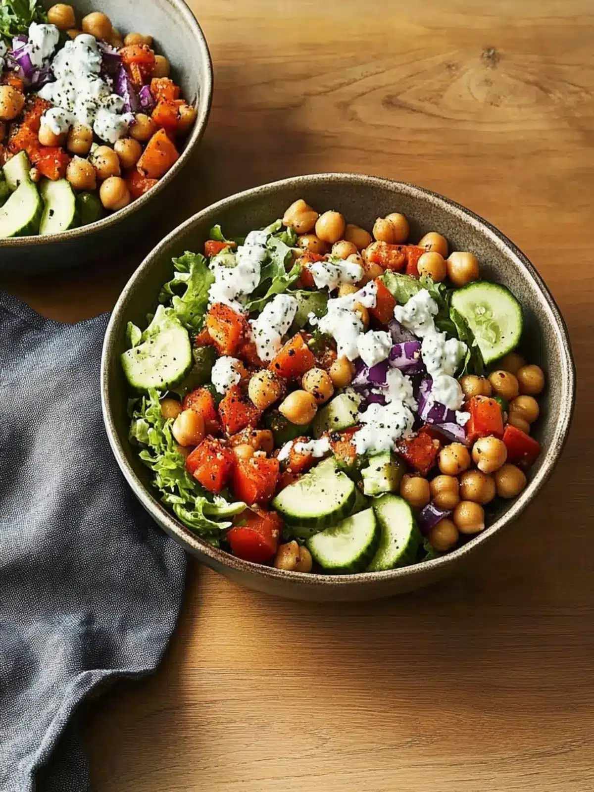 Buffalo Chickpea Salad