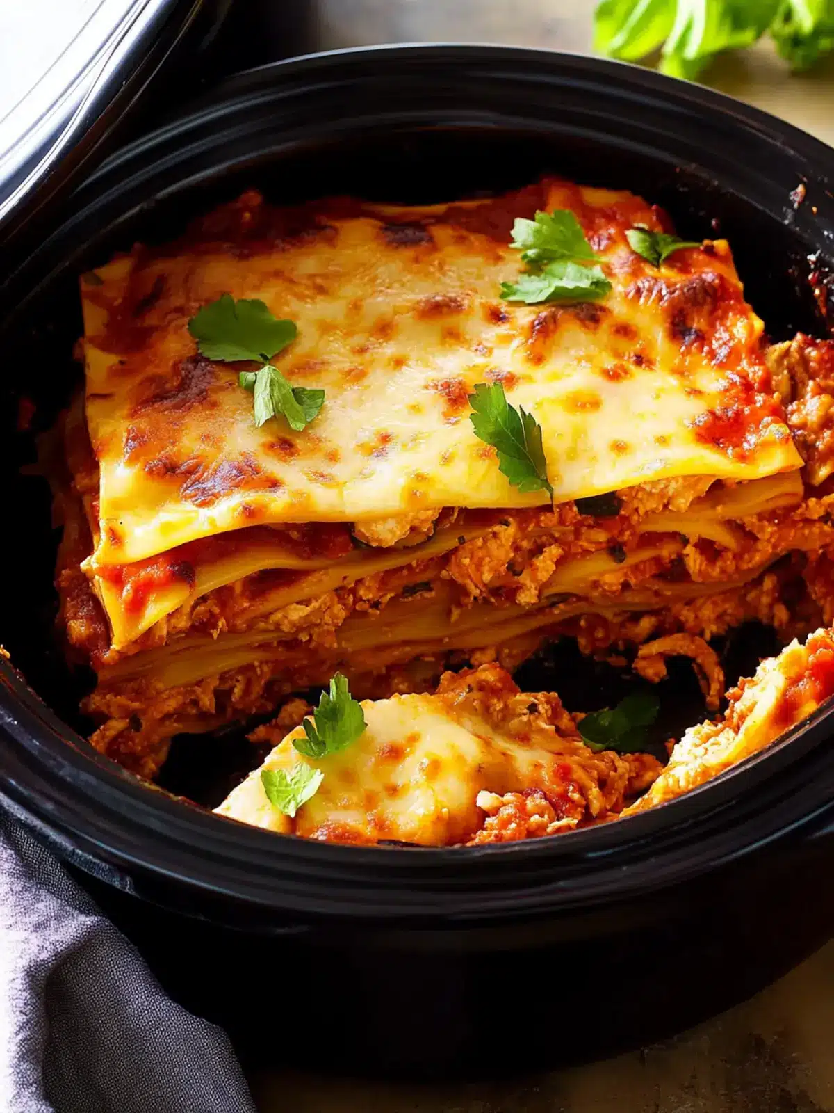 Slow Cooker Butter Chicken Lasagne: A Comforting Family Favorite 3 Slow Cooker Butter Chicken Lasagne