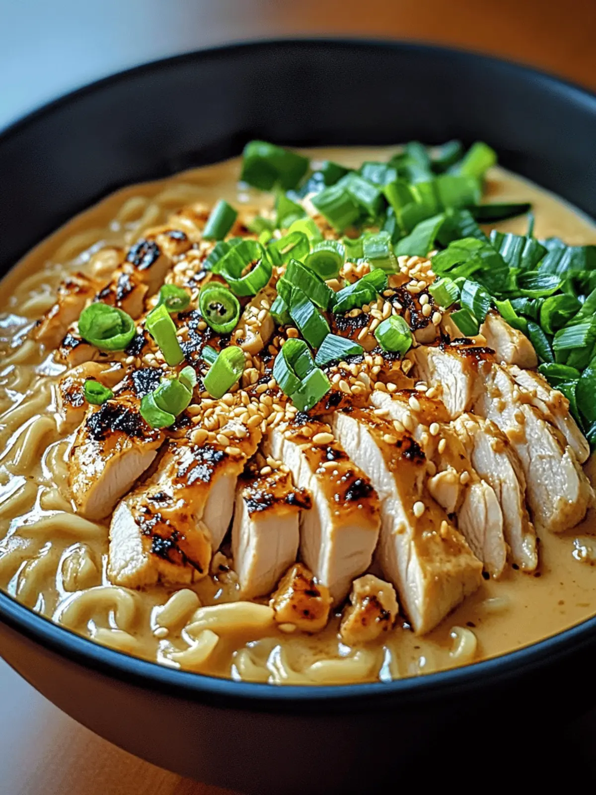 Fiery Chicken Ramen with Creamy Garlic Sauce: Your New Comfort Bowl 3 Fiery Chicken Ramen with Creamy Garlic Sauce