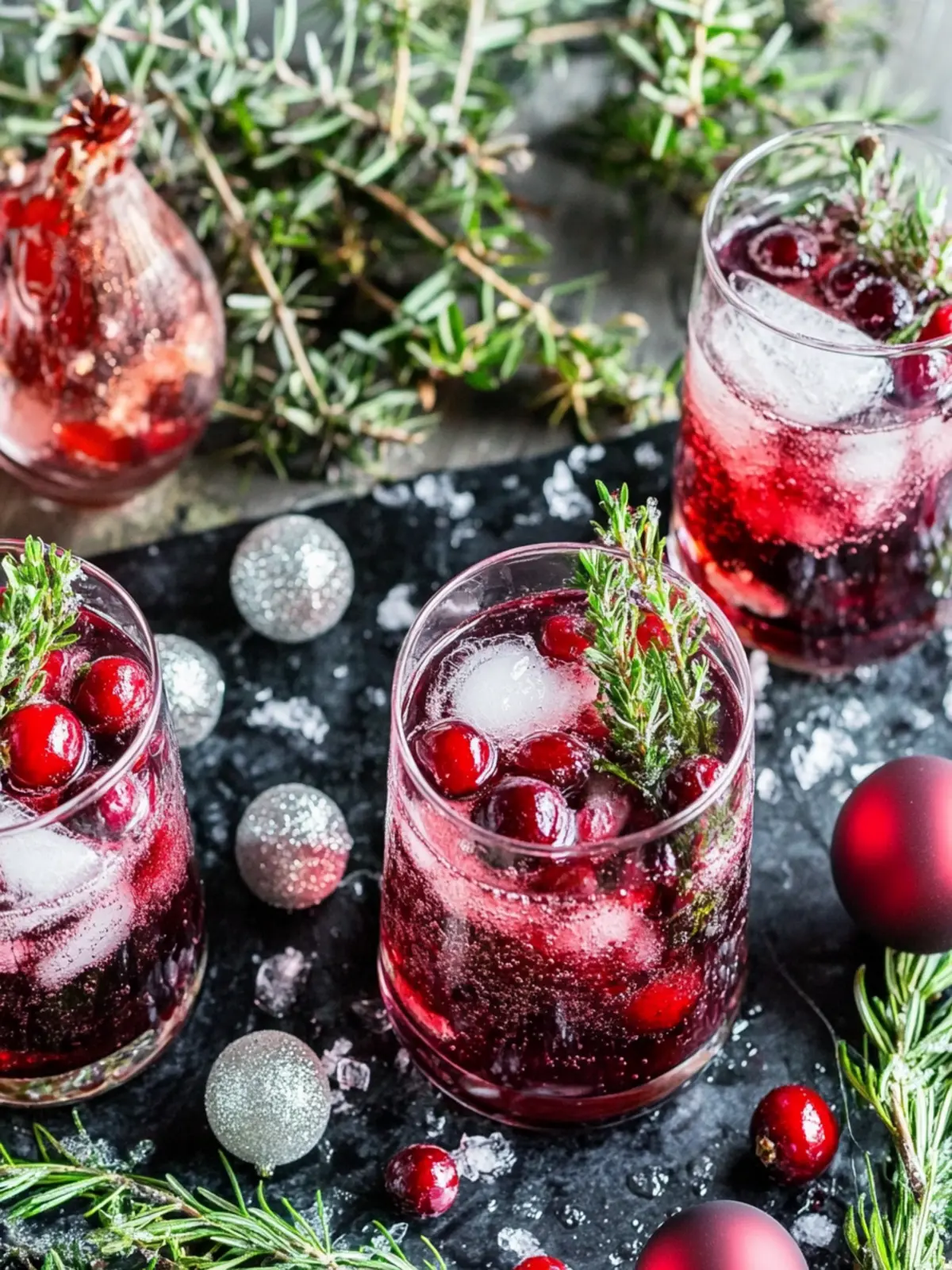 Holiday Cranberry Spritzer