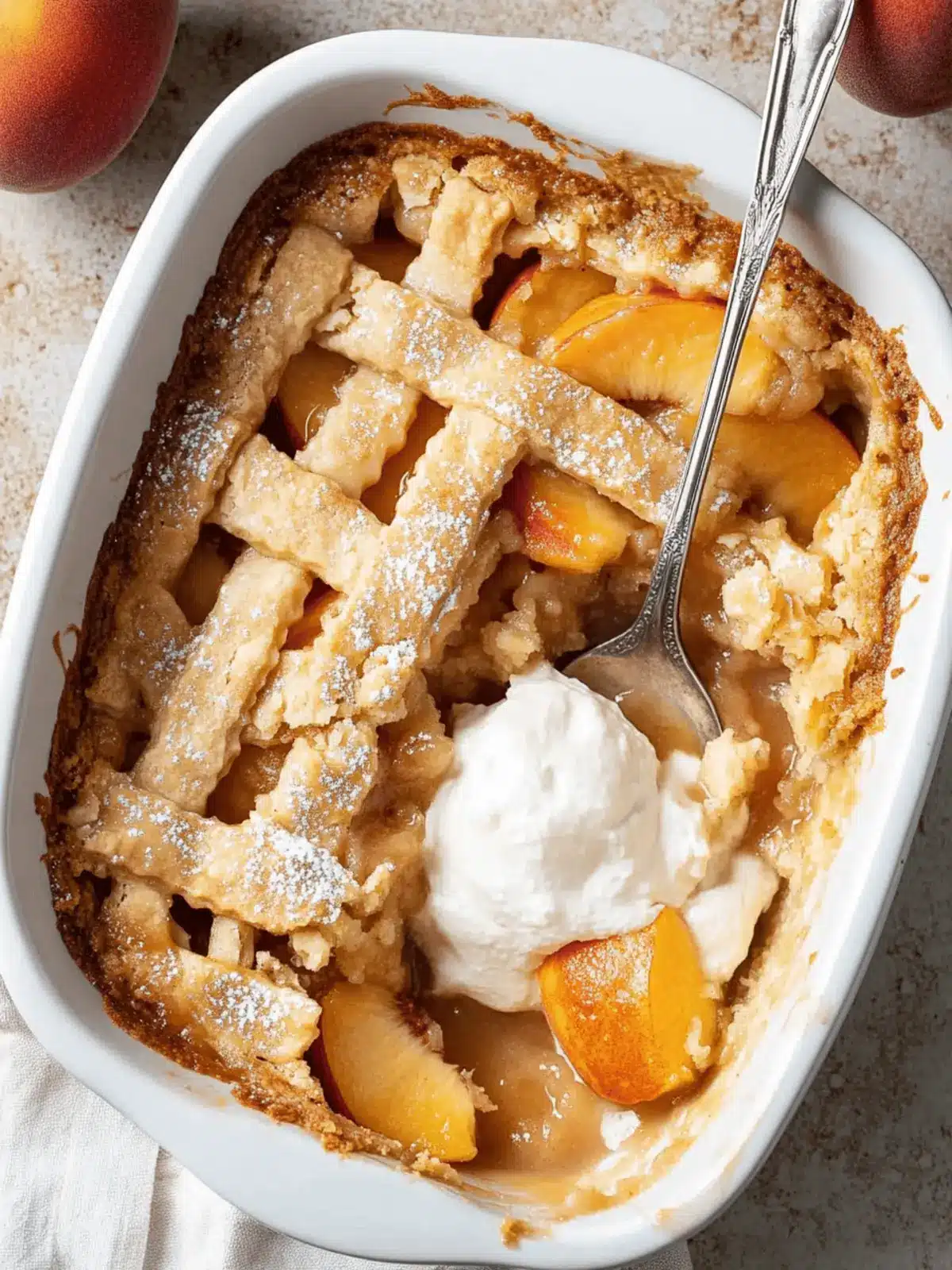 Irresistible Old-Fashioned Southern Peach Cobbler Recipe 2 Old-Fashioned Southern Peach Cobbler