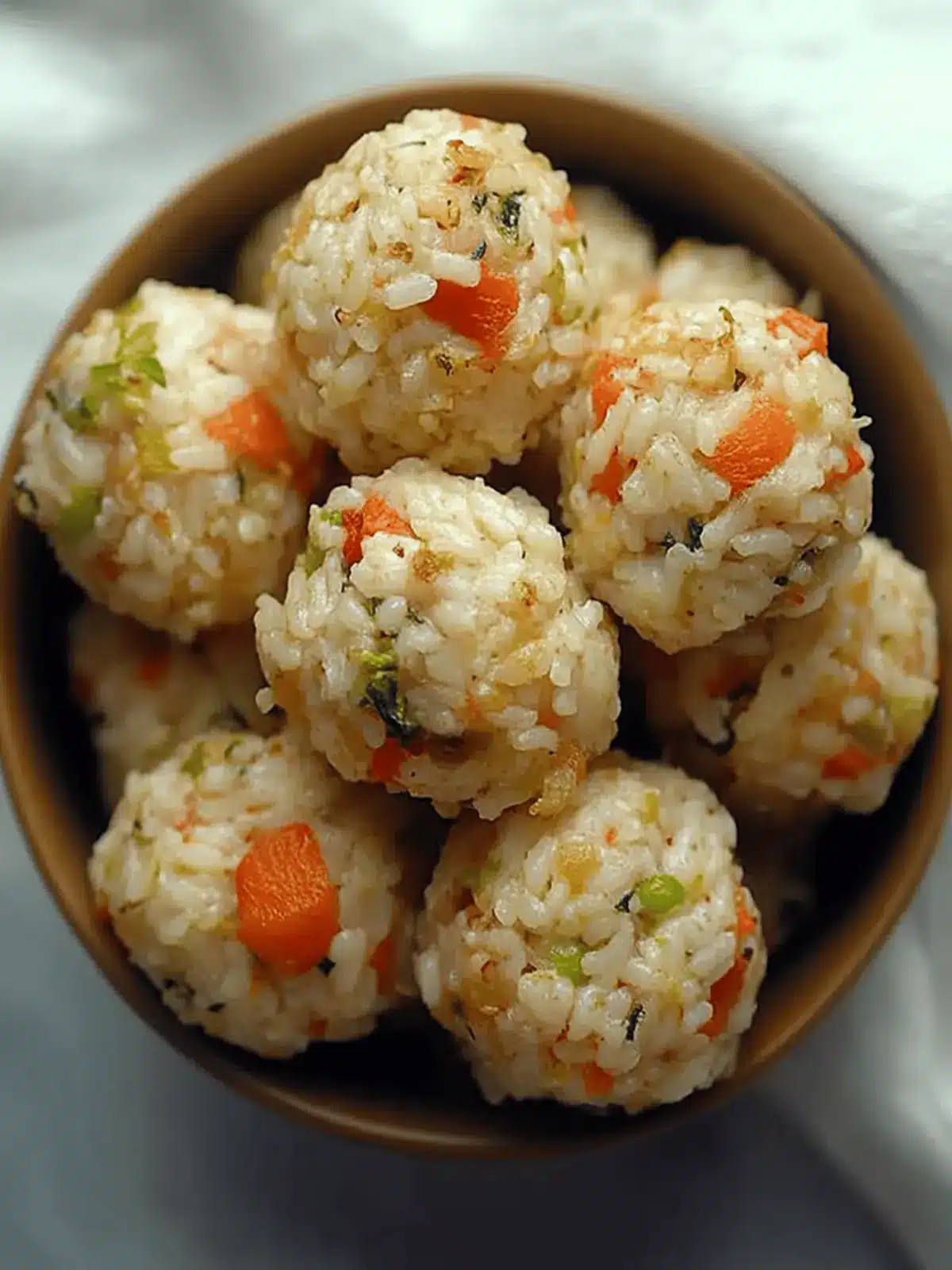 Veggie Rice Balls