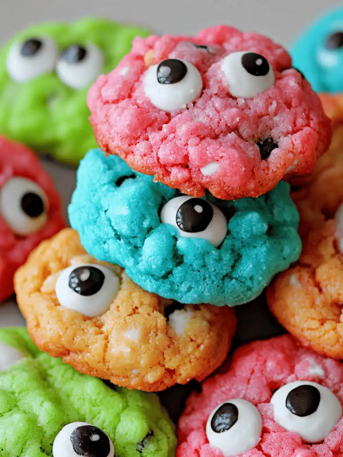 Gooey Monster Cookies