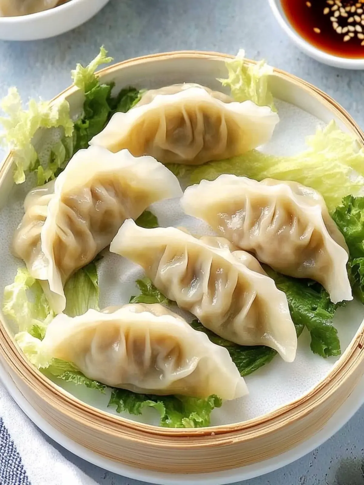 Healthy Steamed Dumplings