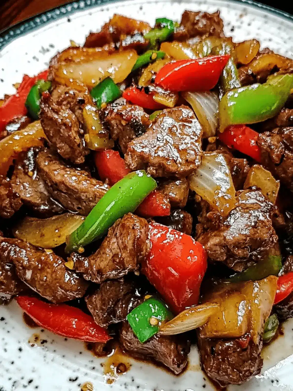 Delicious Pepper Steak with Bell Peppers and Onion Bliss 3 Pepper Steak with Bell Peppers and Onion