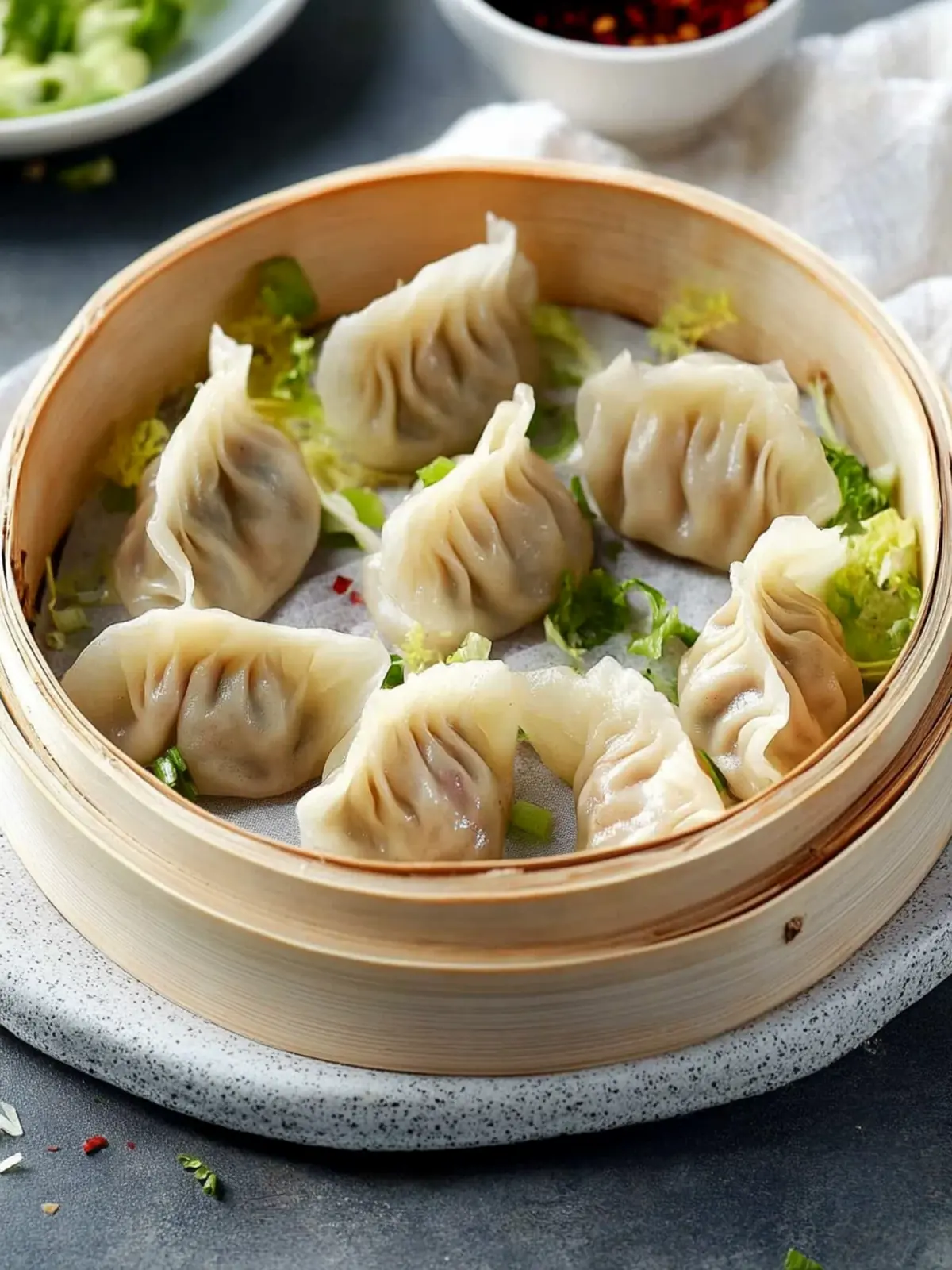 Healthy Steamed Dumplings