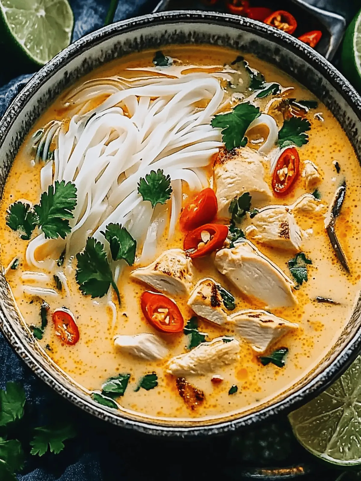 Quick and Flavorful Easy Thai Chicken Soup Recipe in 30 Minutes 4 Quick and Flavorful Easy Thai Chicken Soup Recipe in 30 Minutes