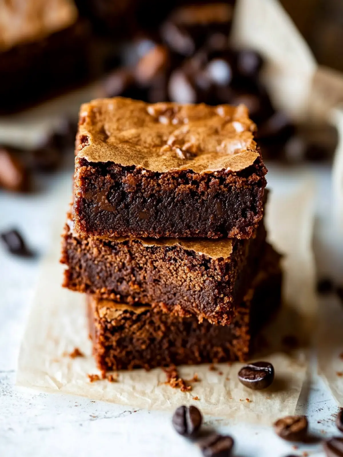 Vietnamese Coffee Brownies