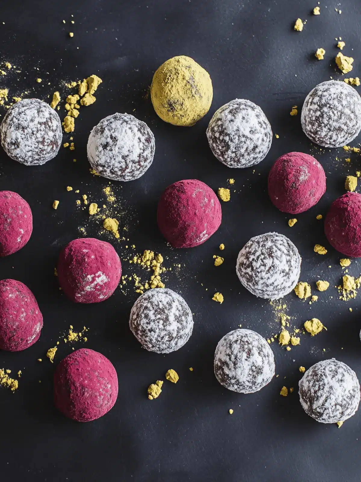 Fudgey chocolate truffles