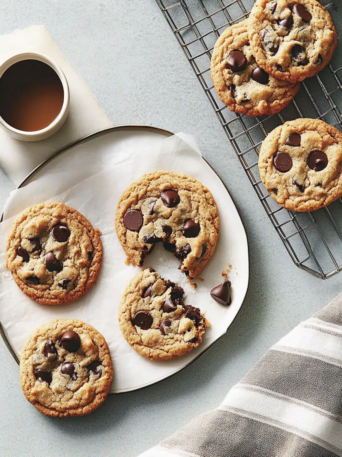 Soft Chocolate Chip Cookies Made with Whole Grain Goodness 4 Soft Chocolate Chip Cookies