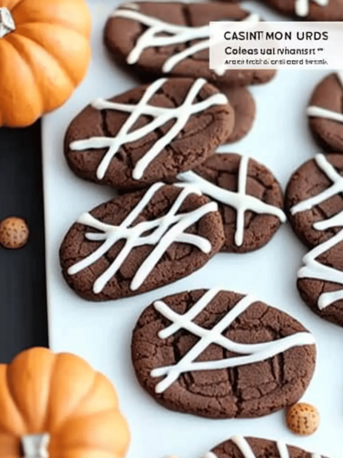 Chocolate Pumpkin Cut Out Cookies for a Festive Halloween Treat 4 Chocolate Pumpkin Cut Out Cookies