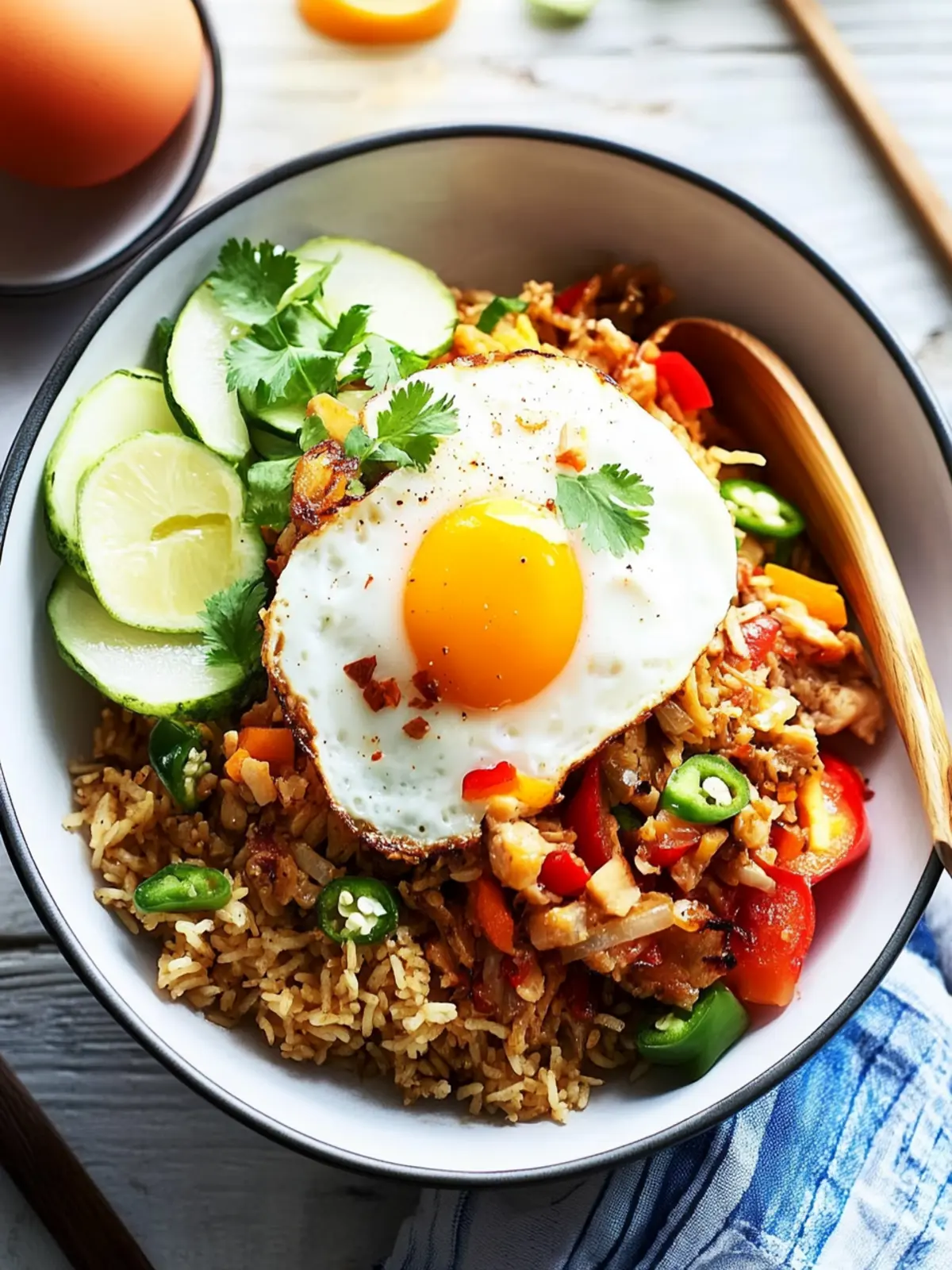 Irresistible Nasi Goreng with Fried Eggs for Quick Comfort Food 4 Nasi Goreng with Fried Eggs