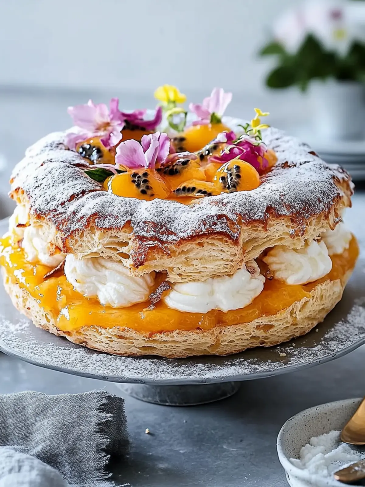 Decadent Paris Brest With Passionfruit Curd You'll Adore 4 Paris Brest With Passionfruit Curd