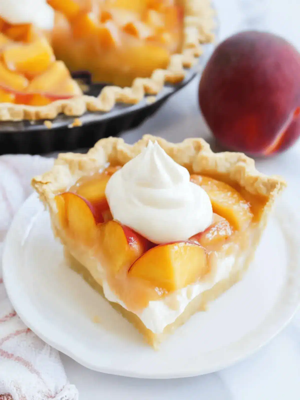 Summer's Dreamy Peaches and Cream Pie You Can't Resist 2 Peaches and Cream Pie