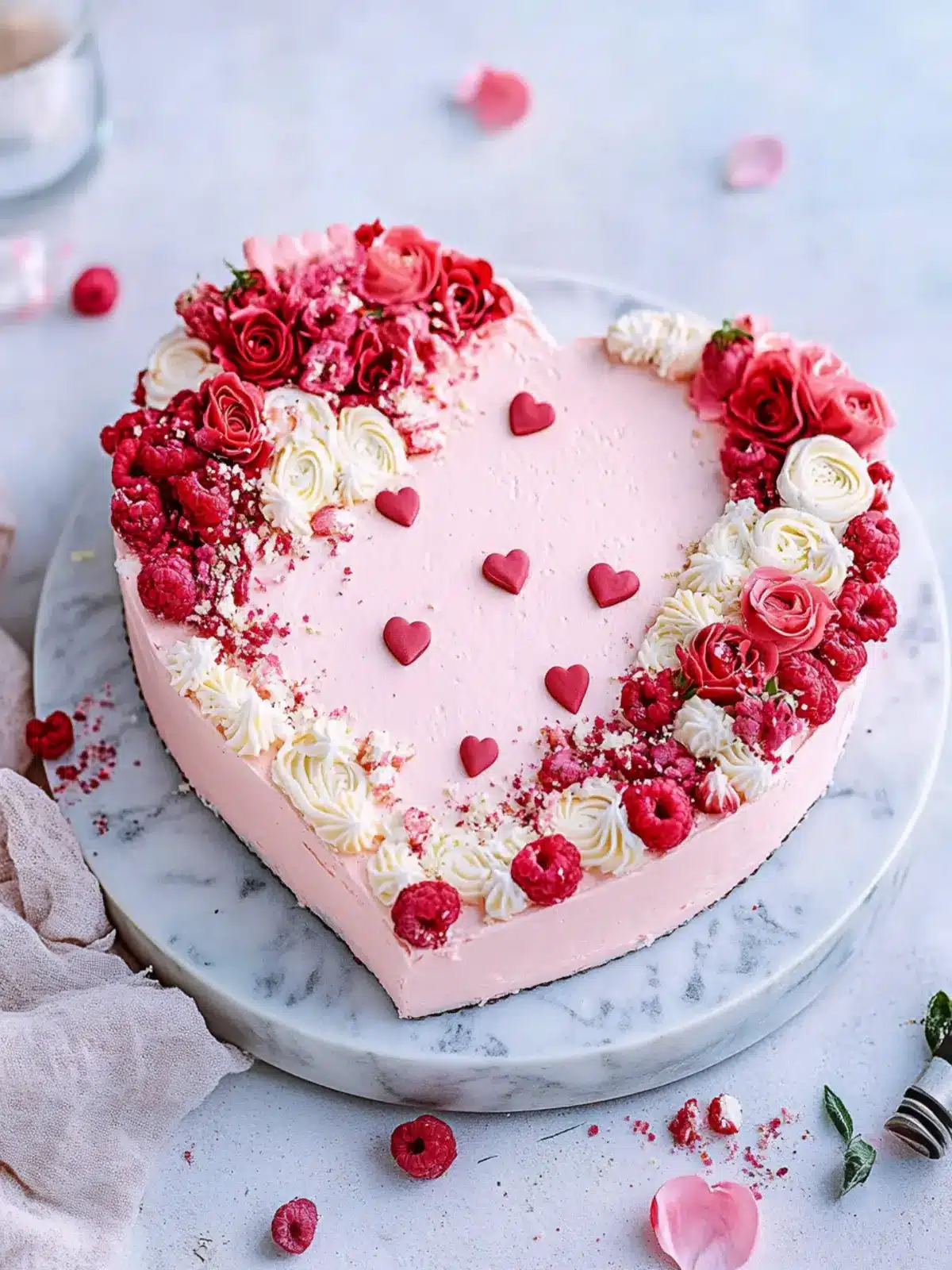 Deliciously Easy Heart Shaped Cake Tutorial for Love Celebrations 3 Easy Heart Shaped Cake Tutorial
