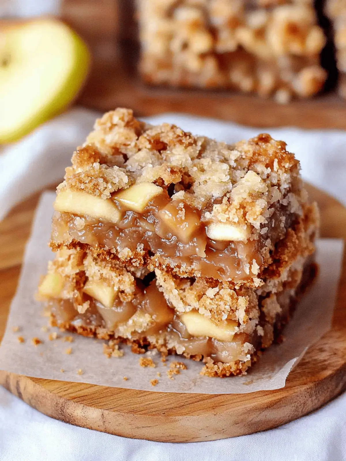 Salted Caramel Apple Pie Bars Guilt-Free Indulgence 3 Salted Caramel Apple Pie Bars