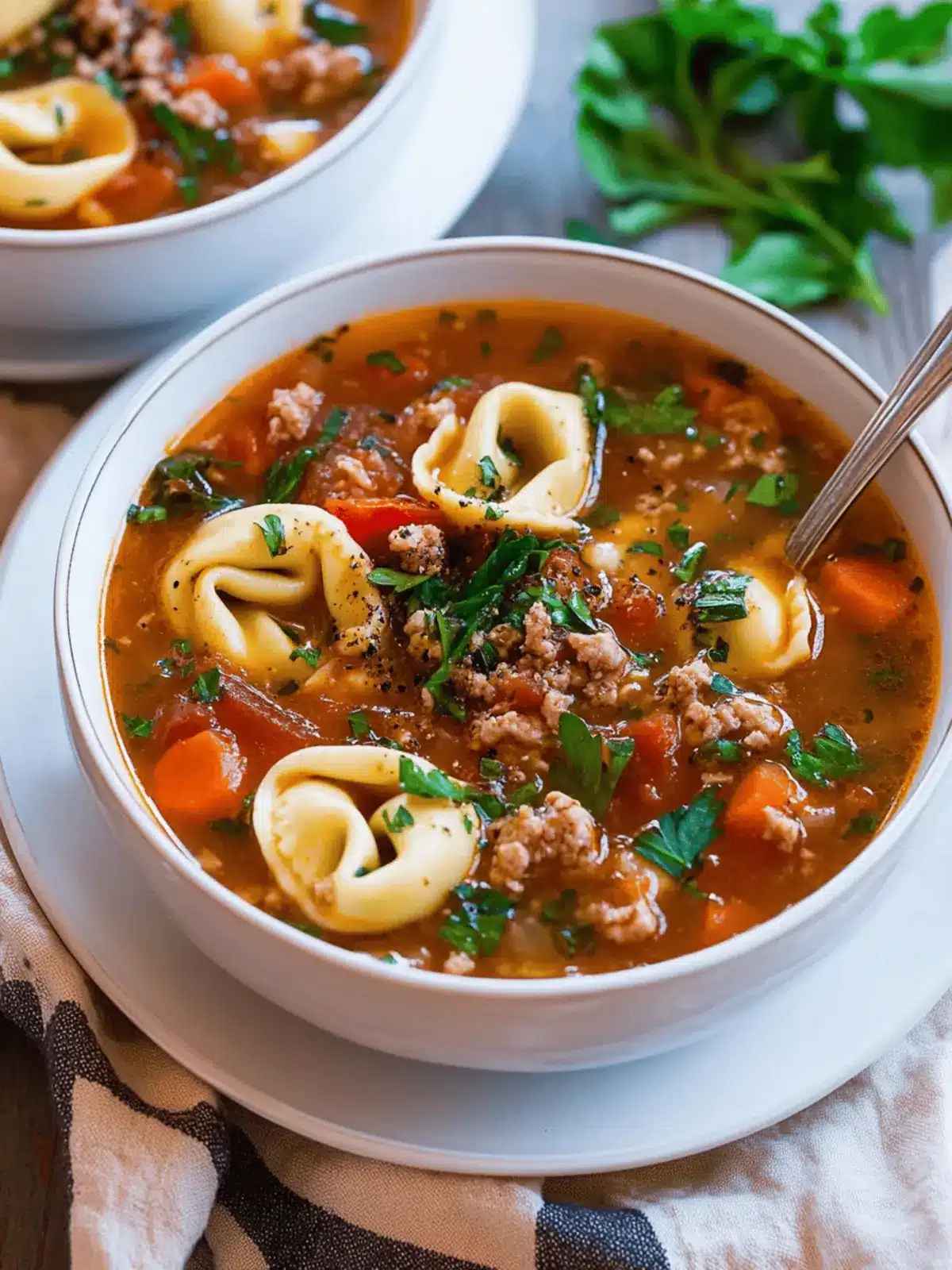 Hearty Tortellini Soup for Cozy Nights at Home 3 Tortellini Soup