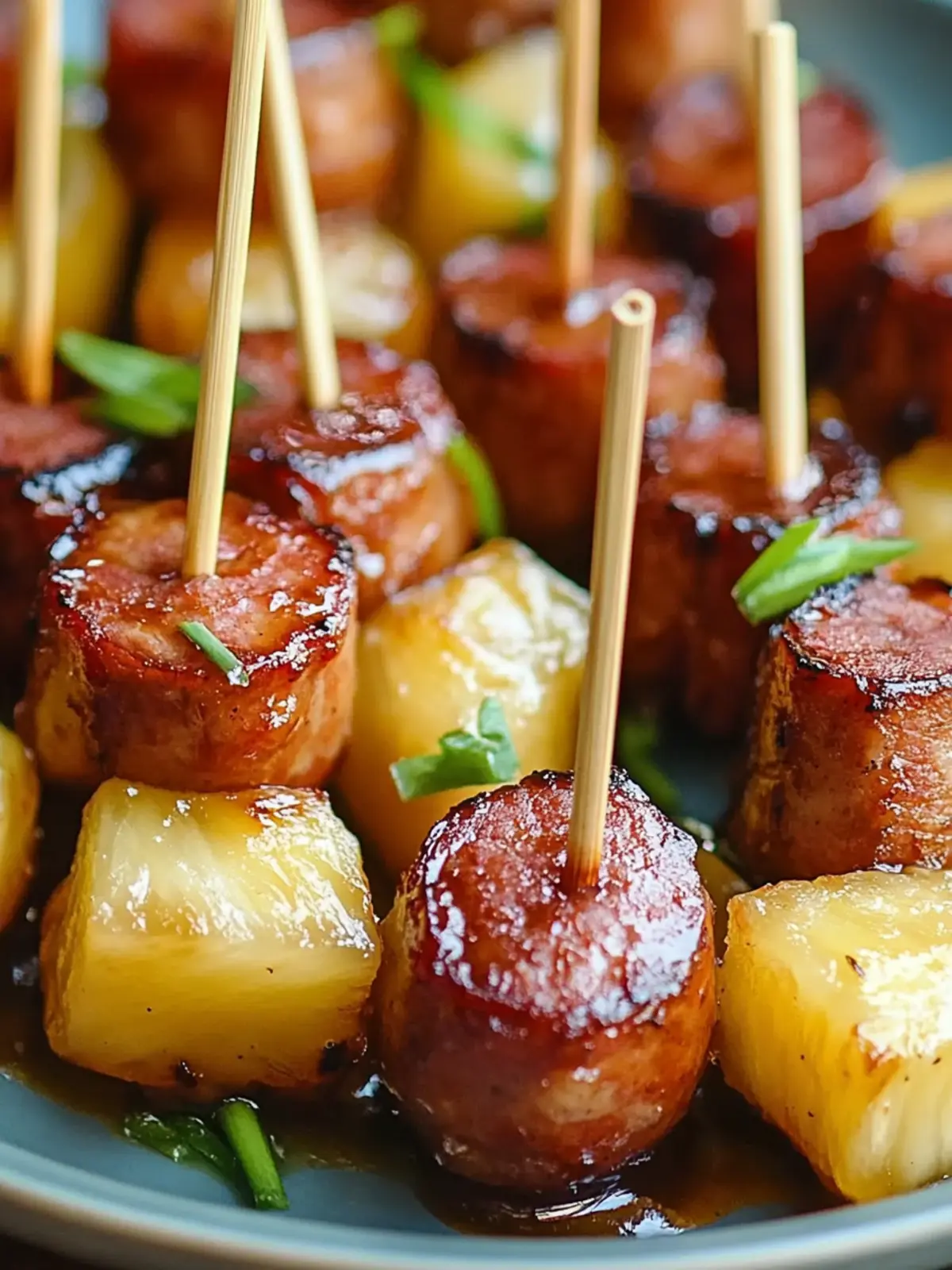 Sweet Savory Glazed Kielbasa Pineapple Bites to Wow Your Guests 2 Sweet Savory Glazed Kielbasa Pineapple Bites