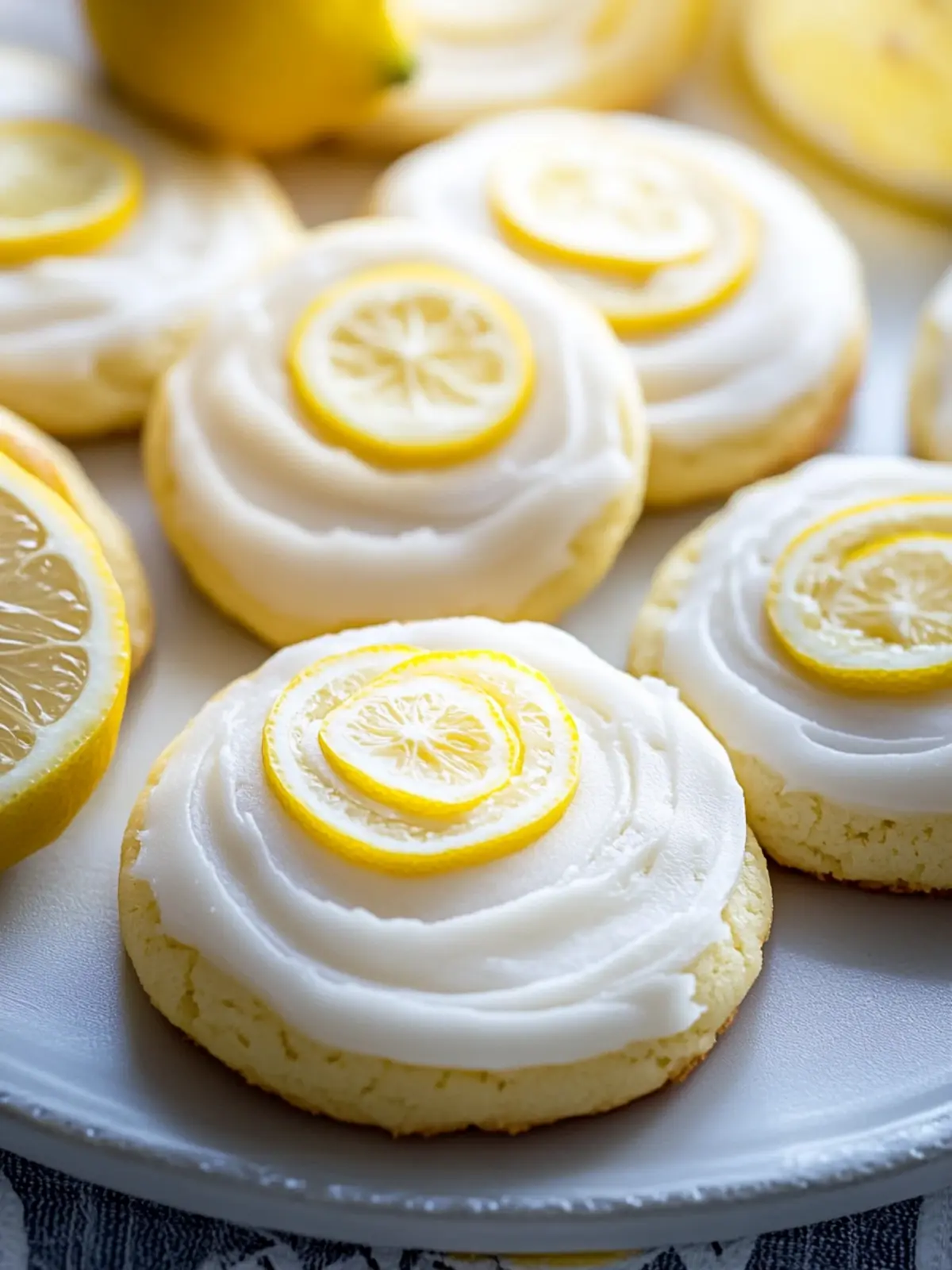 Zesty Lemon Frosted Cookies for a Bright Bite of Joy 4 Zesty Lemon Frosted Cookies