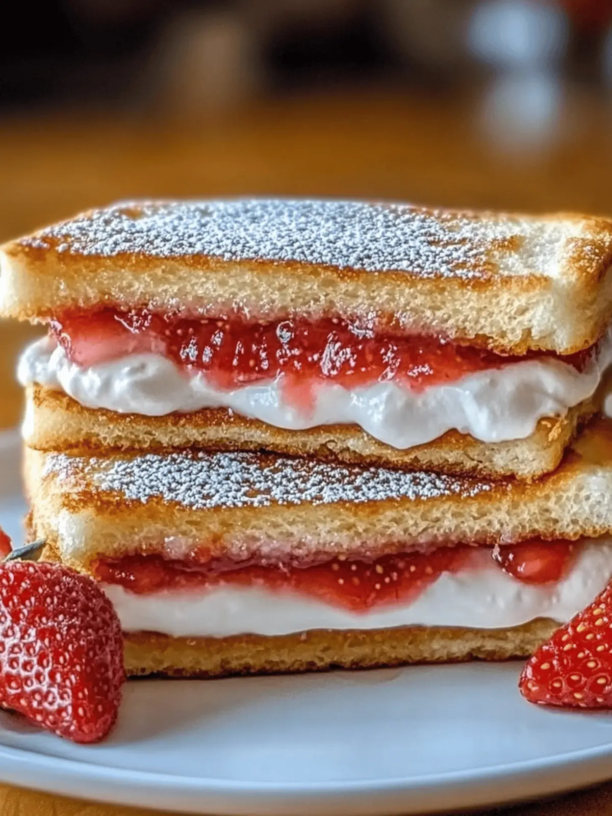 Crispy Fried Strawberry Cheesecake Sandwiches You ll Love 4 Crispy Fried Strawberry Cheesecake Sandwiches You ll Love