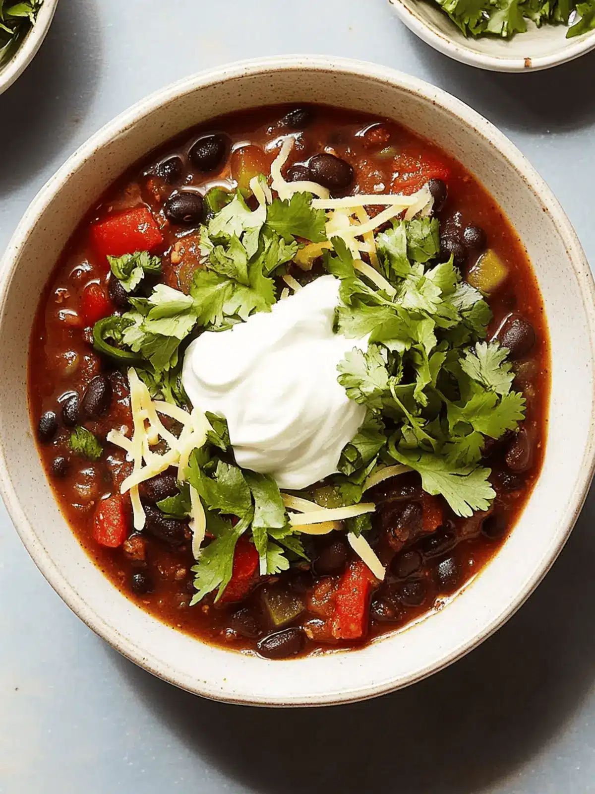 Vegetarian Black Bean Chili