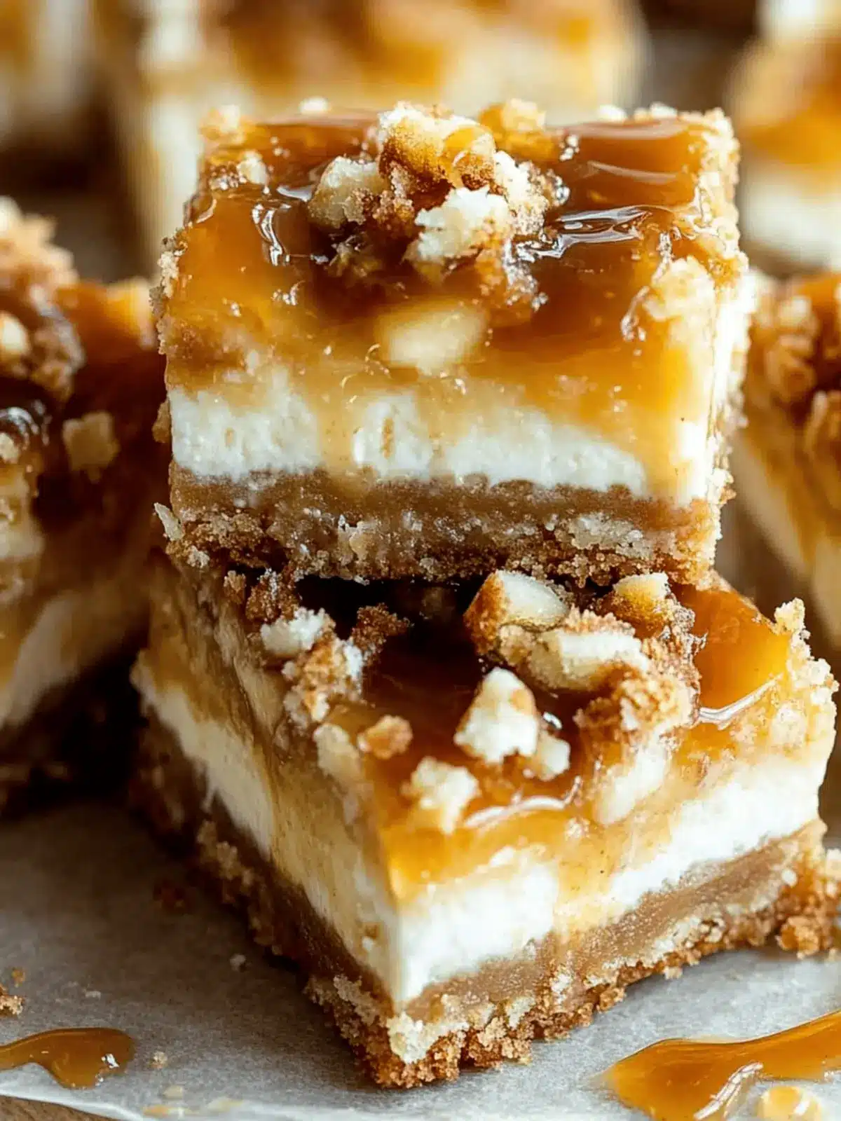 Caramel Apple Cheesecake Bars Recipe for Cozy Fall Gatherings 3 Caramel Apple Cheesecake Bars Recipe