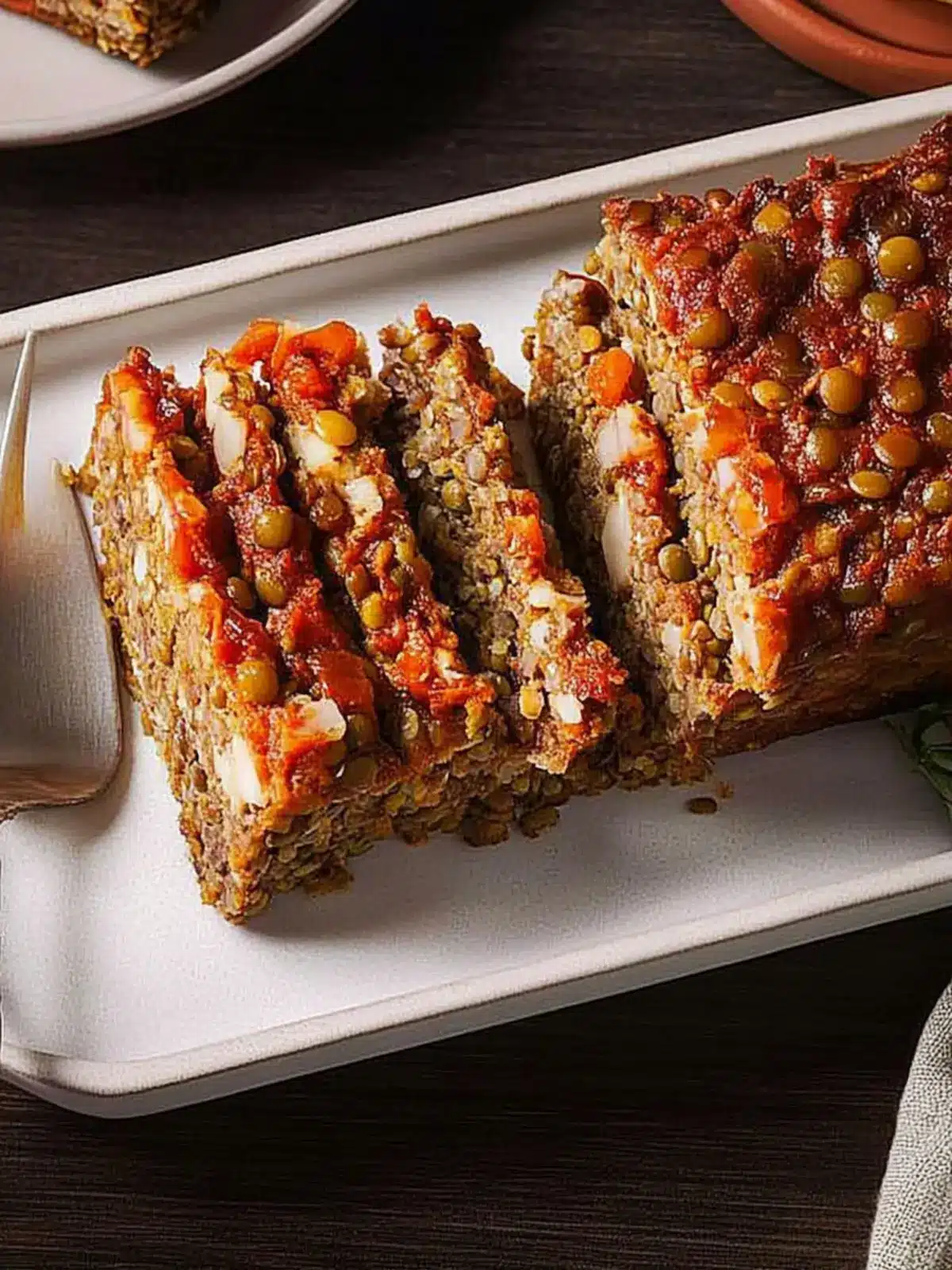 Delicious Lentil Loaf Packed with Flavor and Comfort 4 Lentil Loaf